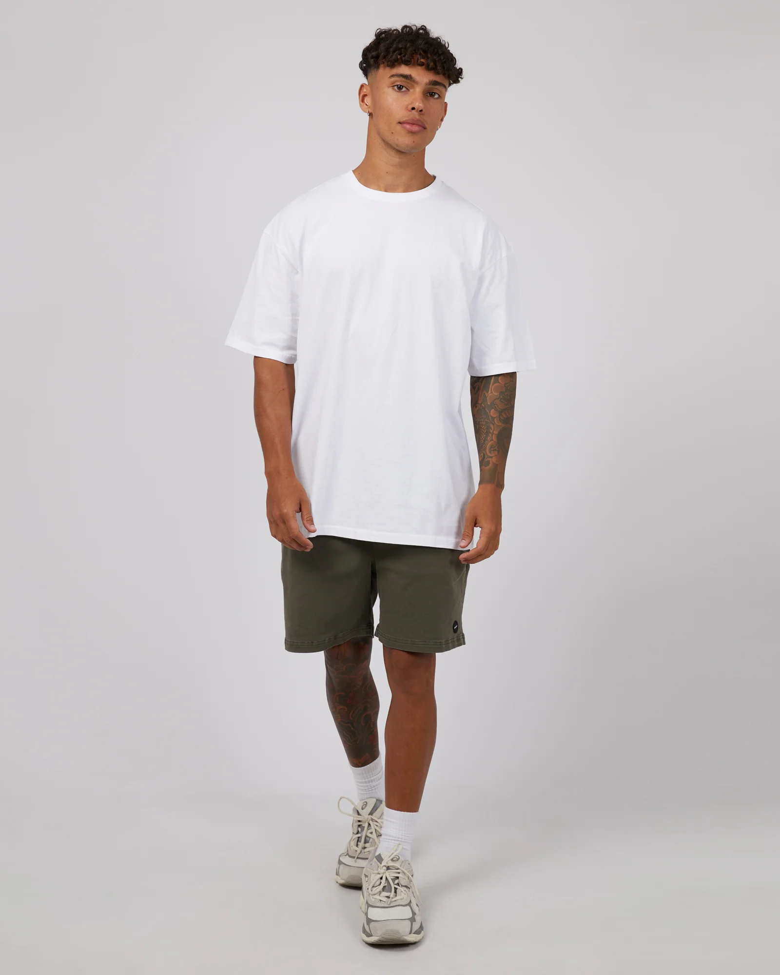 17" Twill Jogger Khaki - Image 2
