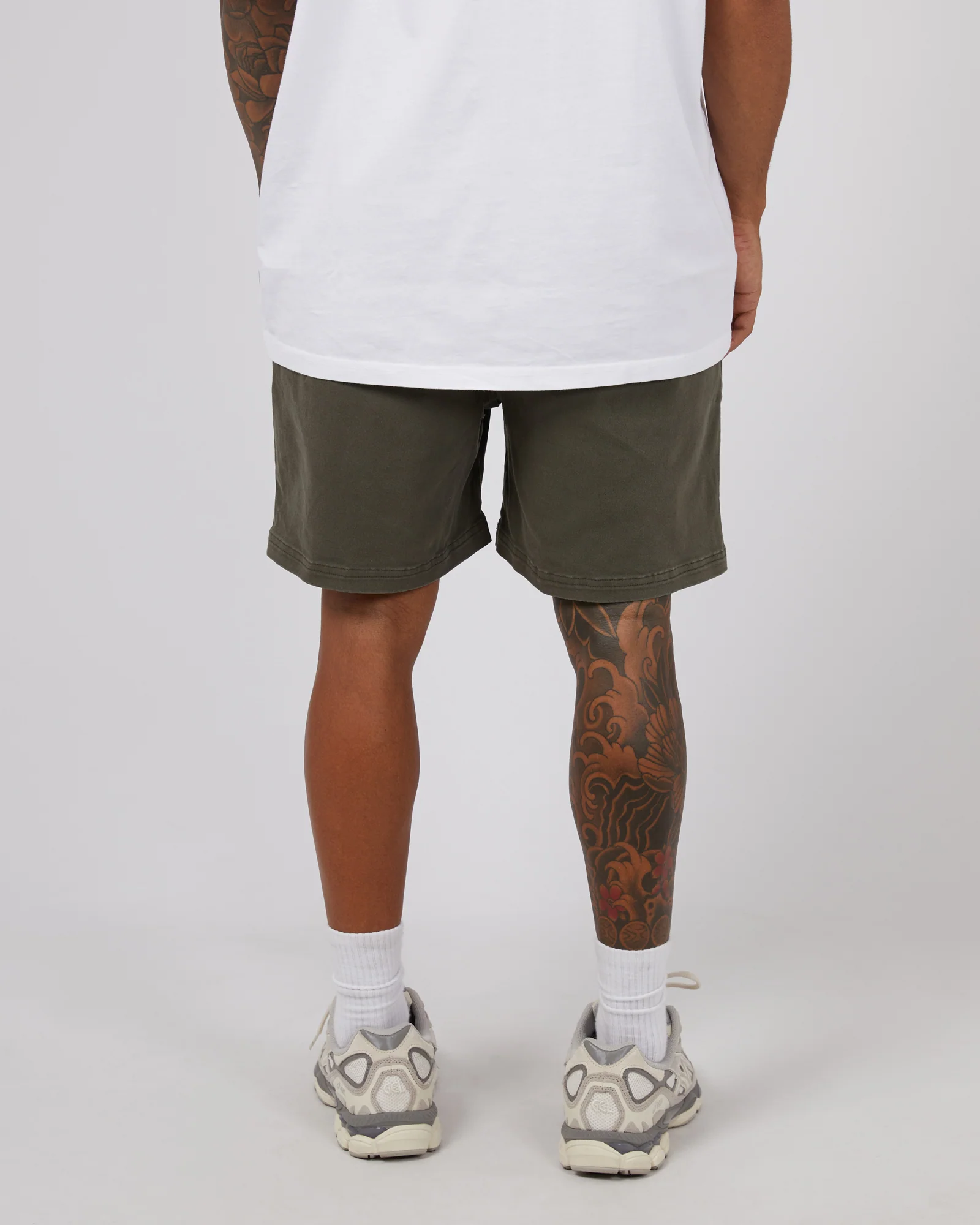 17" Twill Jogger Khaki - Image 3