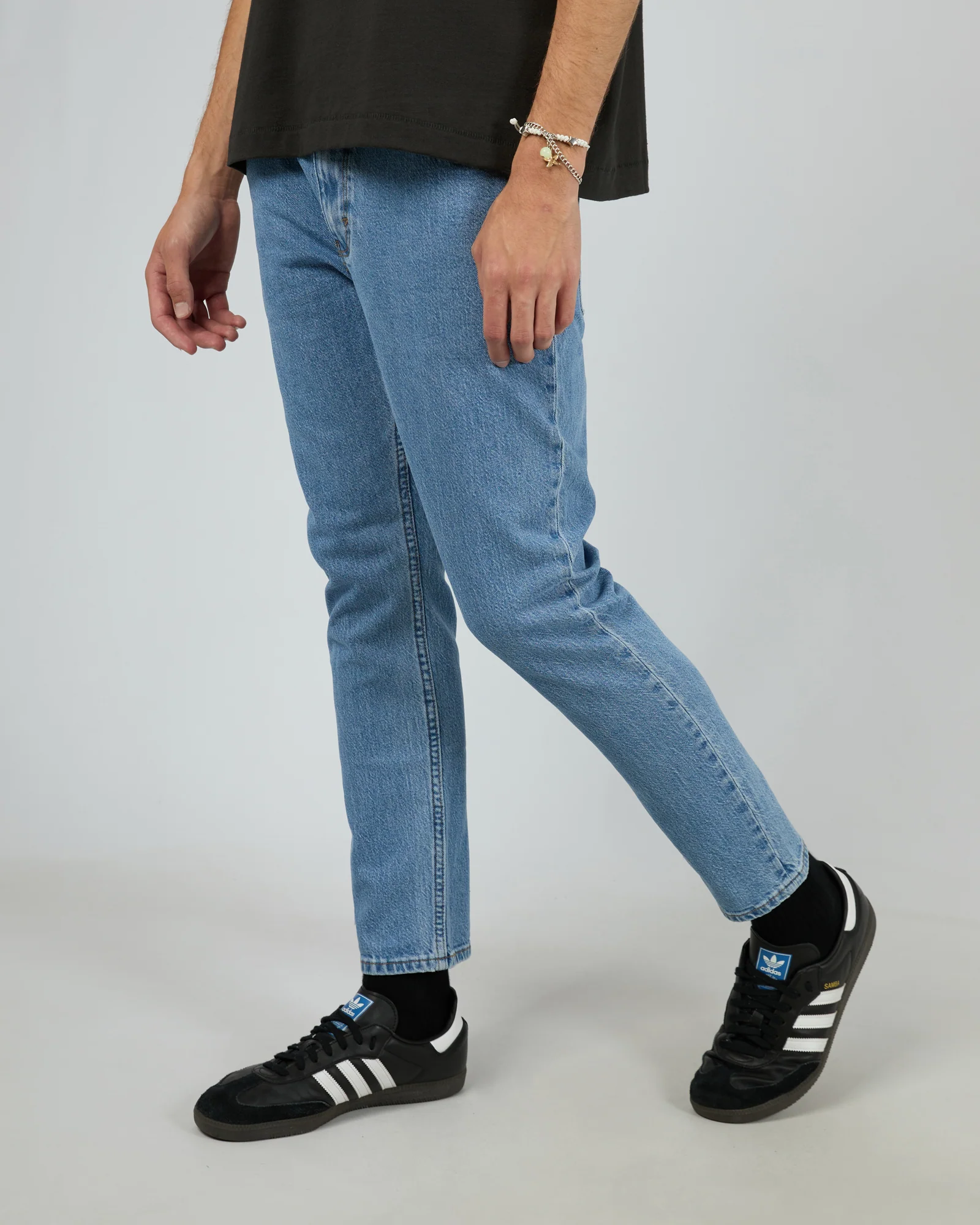 A2 Slim Simon Bleached Indigo - Image 4