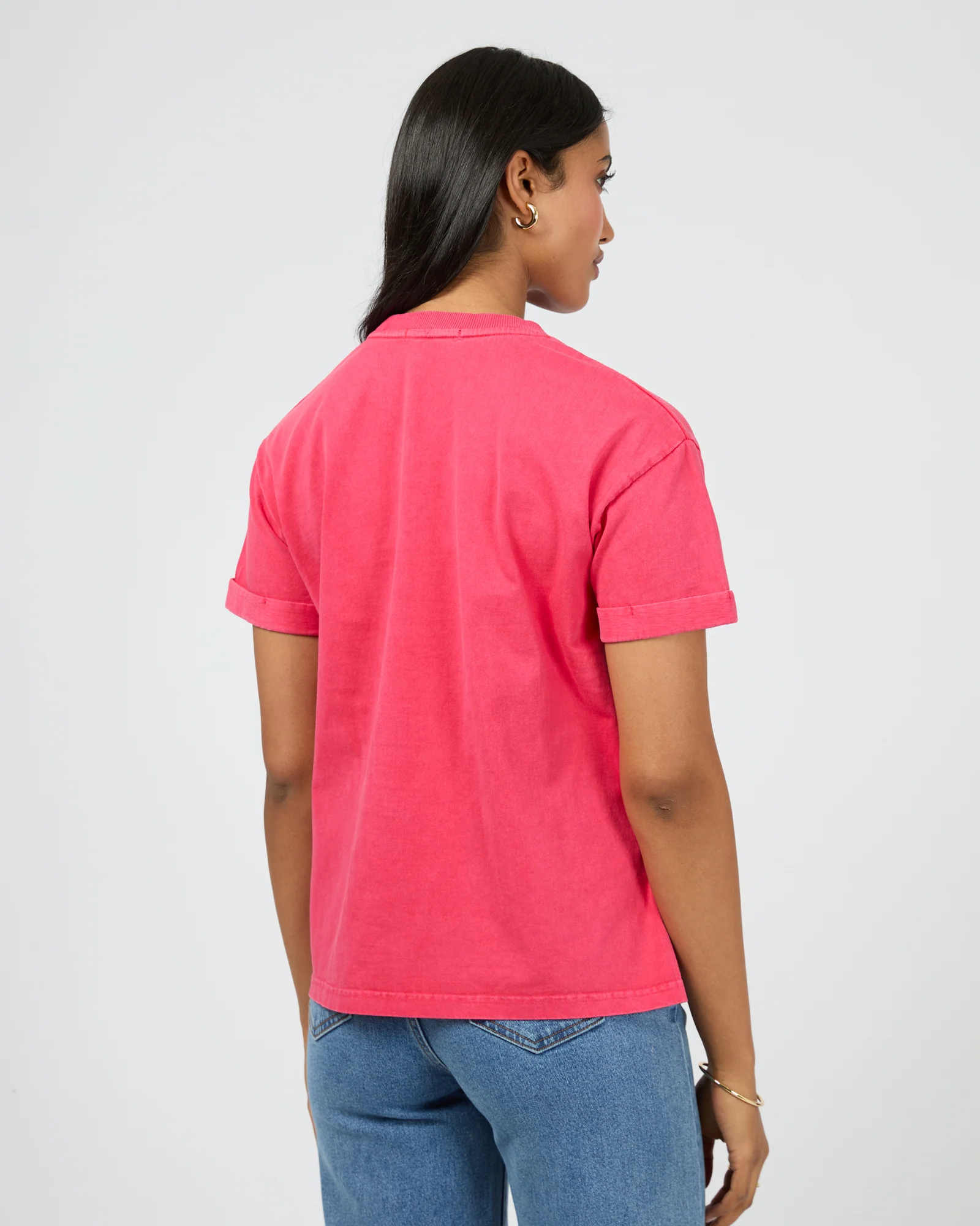 Aae Washed Tee Berry - Image 3