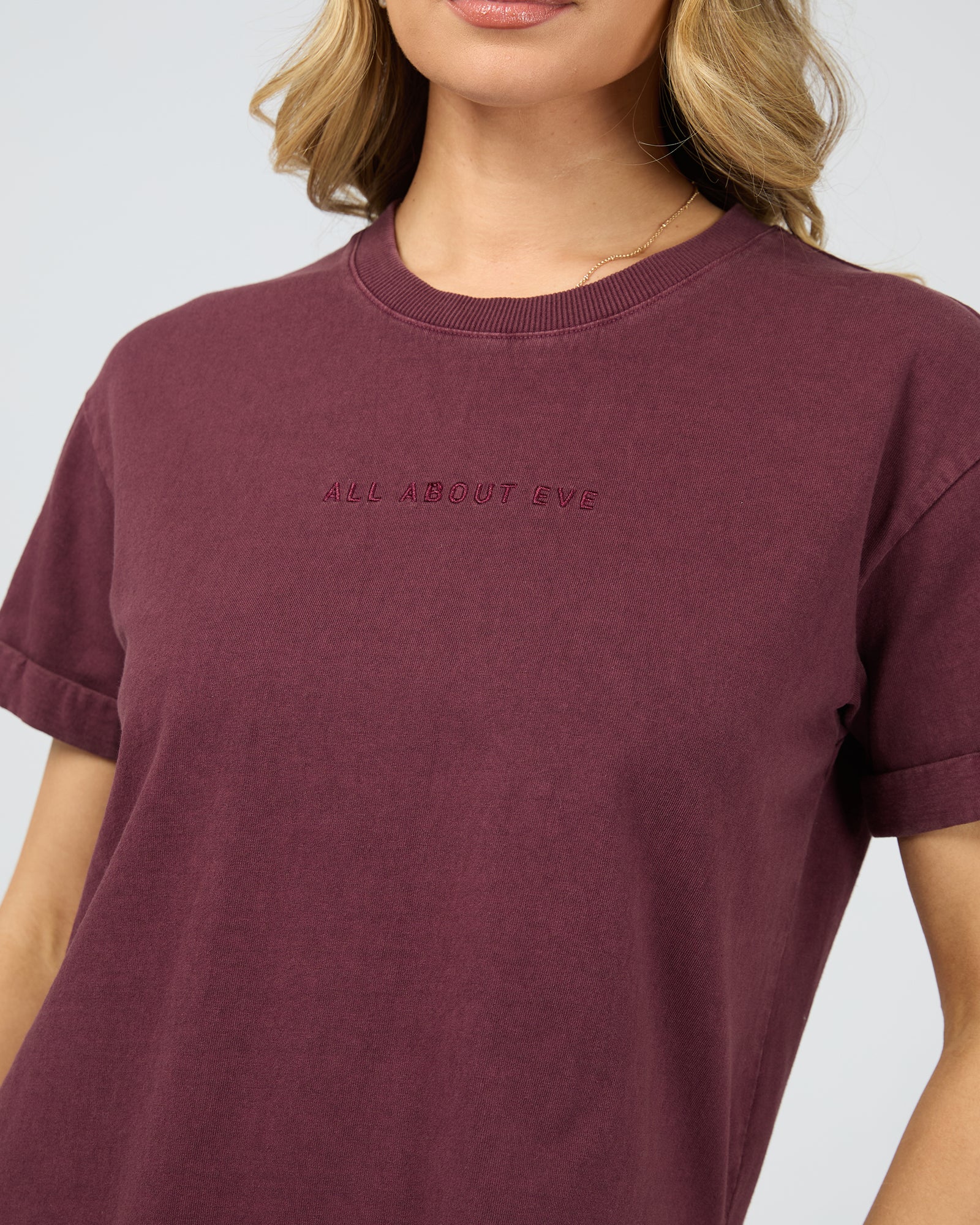 Aae Washed Tee Wine - Image 5