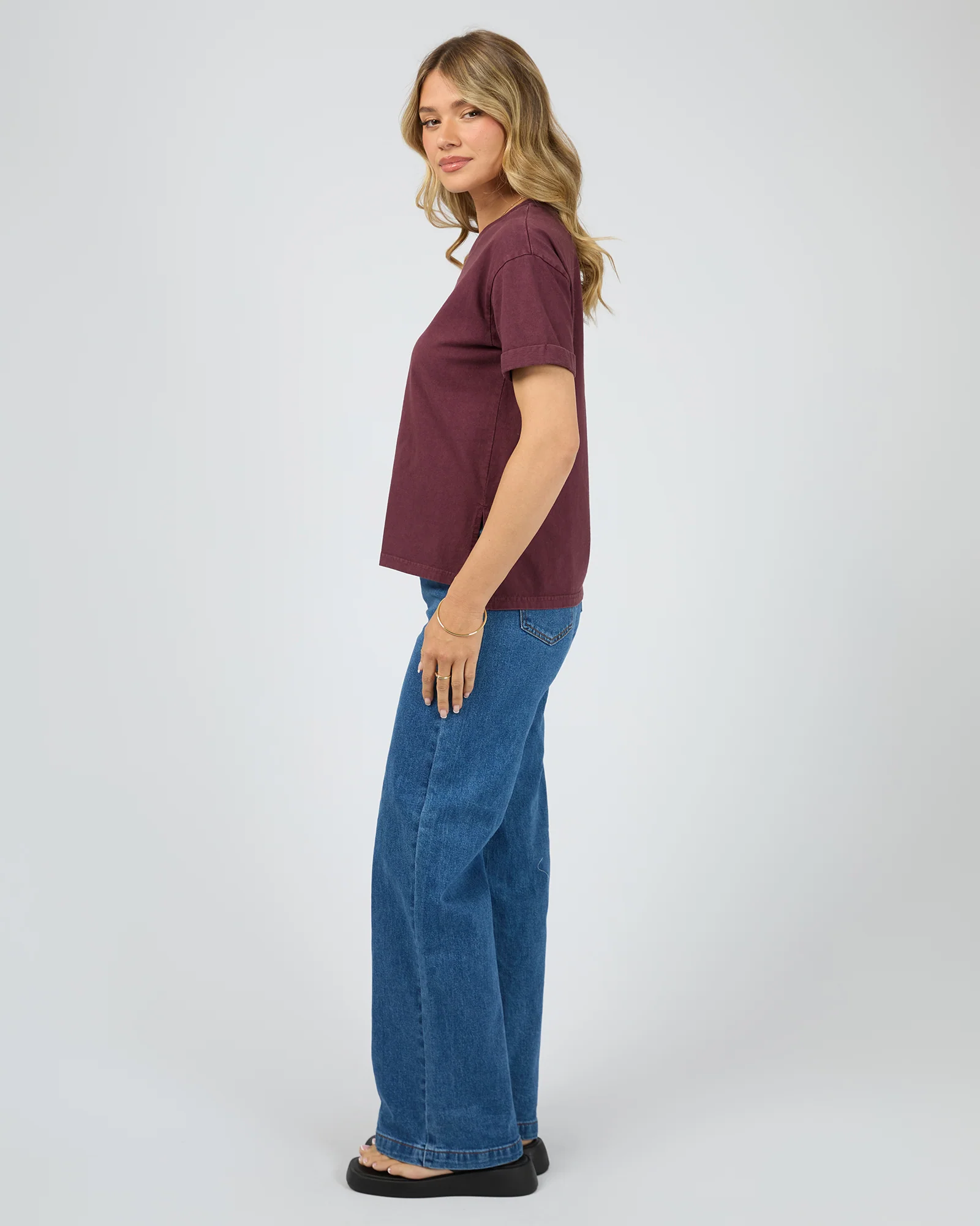 Aae Washed Tee Wine - Image 6