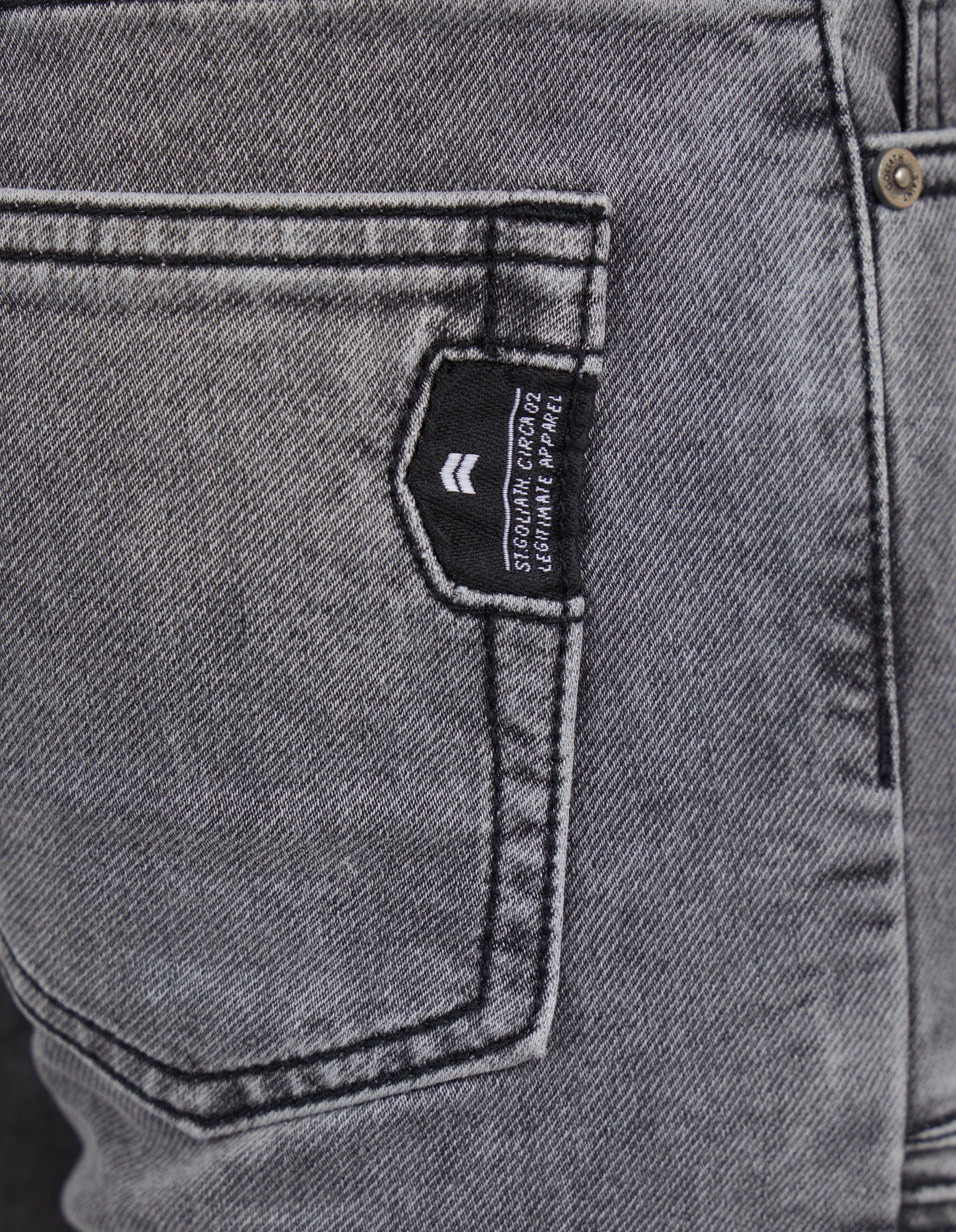 Kids Airy Short Washed Black - Image 3