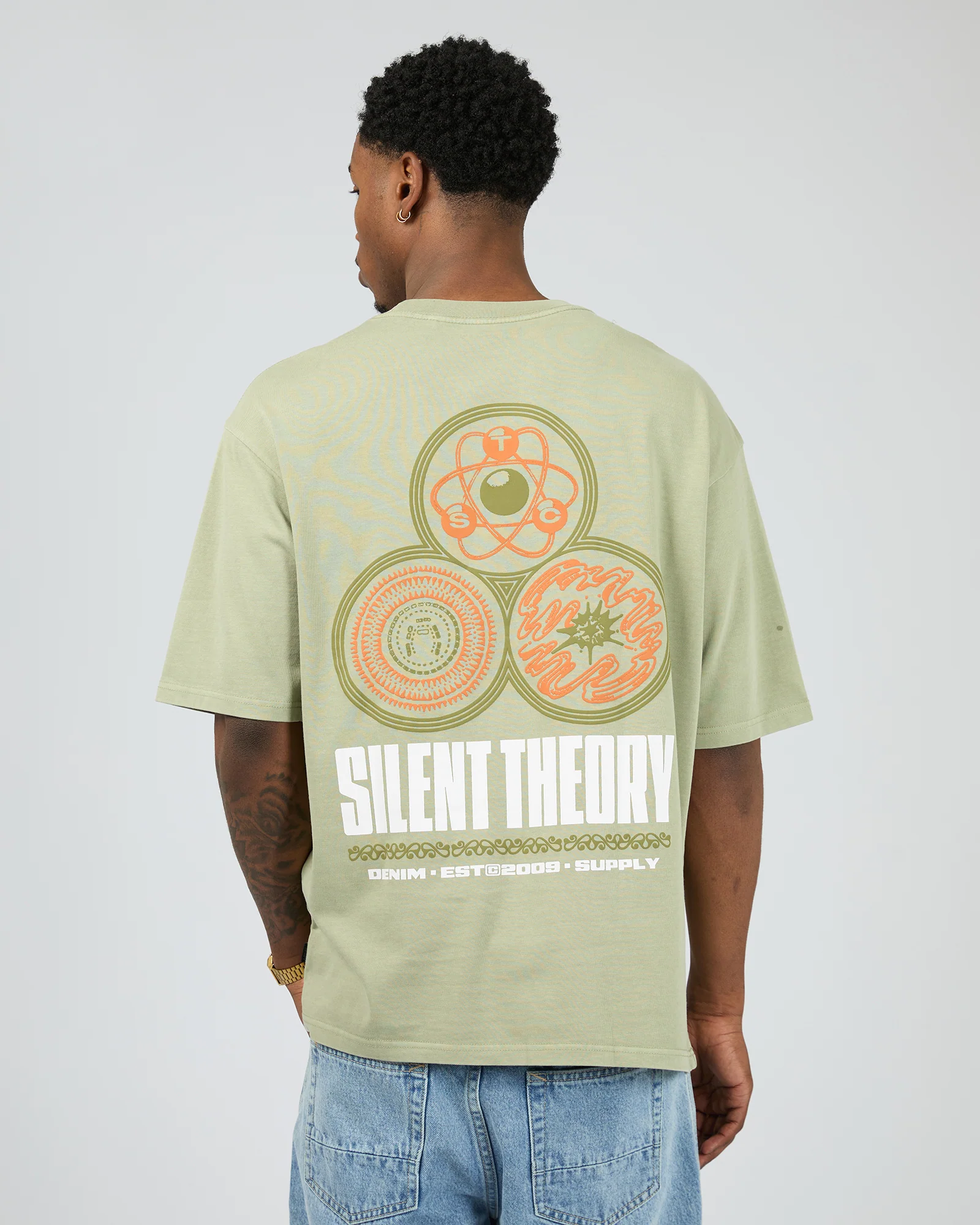 Alchemy Box Tee Sage - Image 2