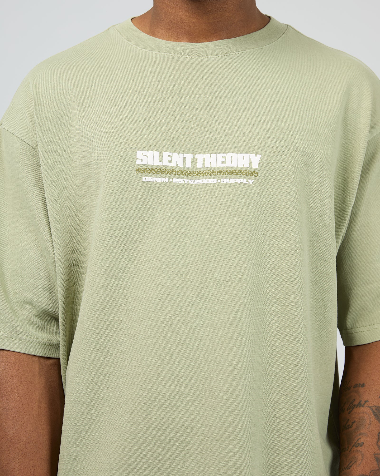 Alchemy Box Tee Sage - Image 5