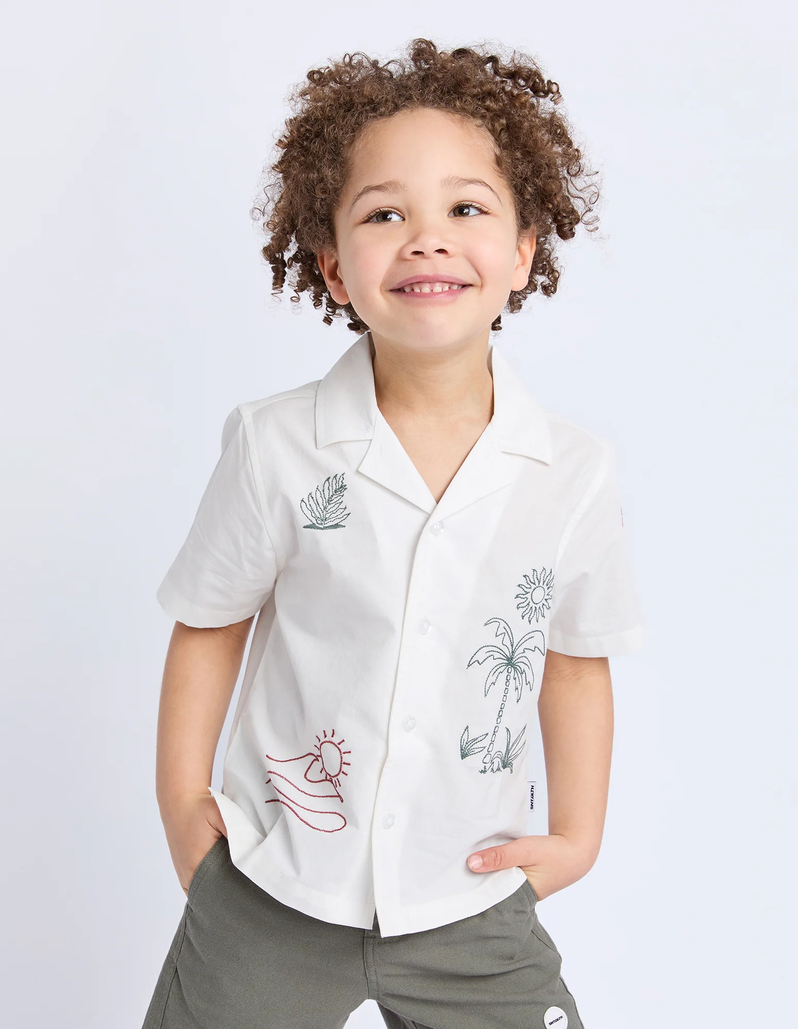Kids All Day Shirt White