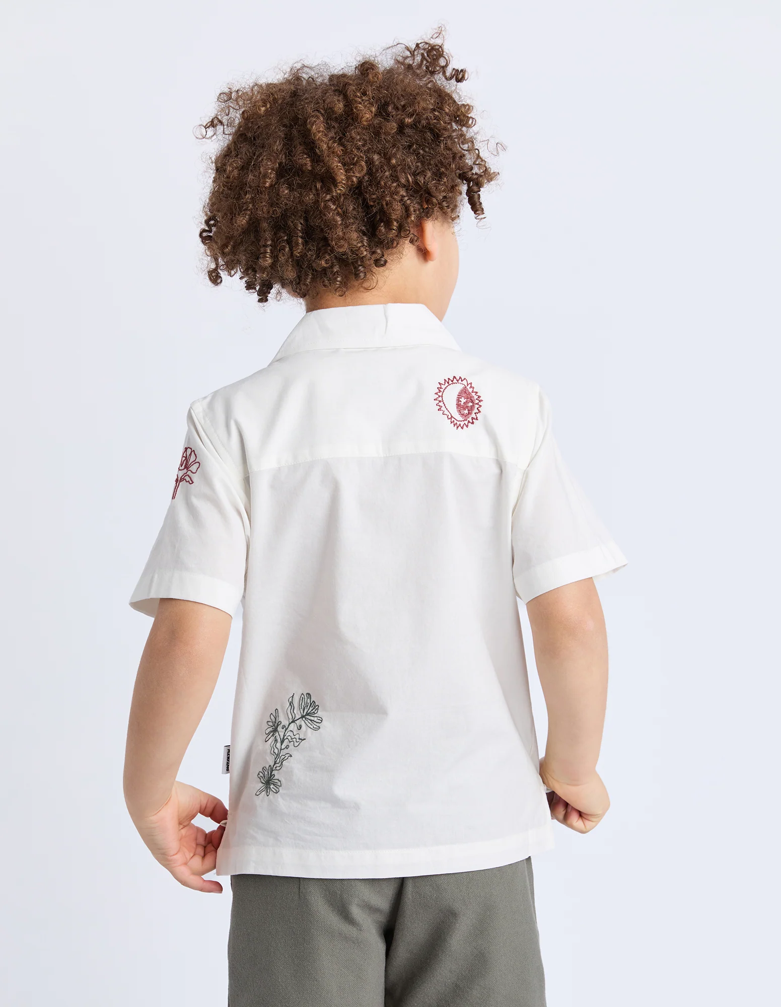 Kids All Day Shirt White - Image 3