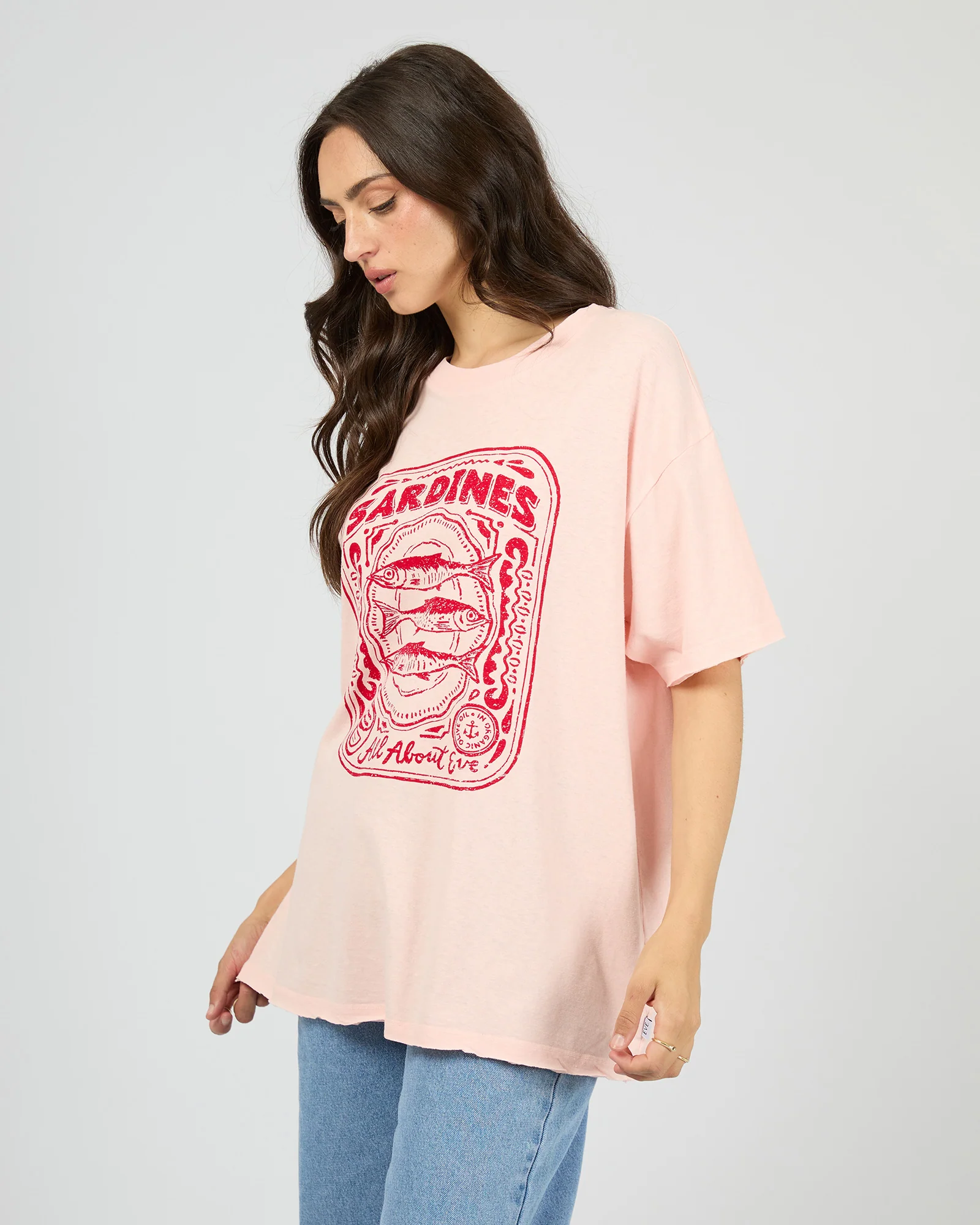 Anchor Relaxed Tee Rose - Image 4
