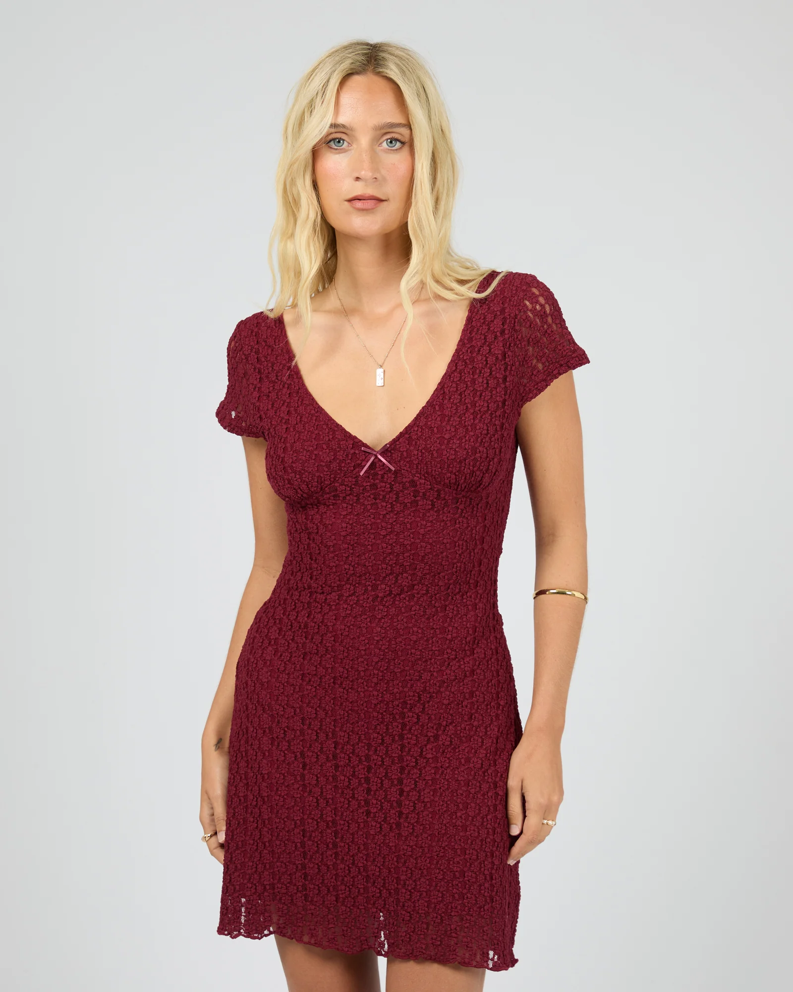 Andie Mini Dress Plum