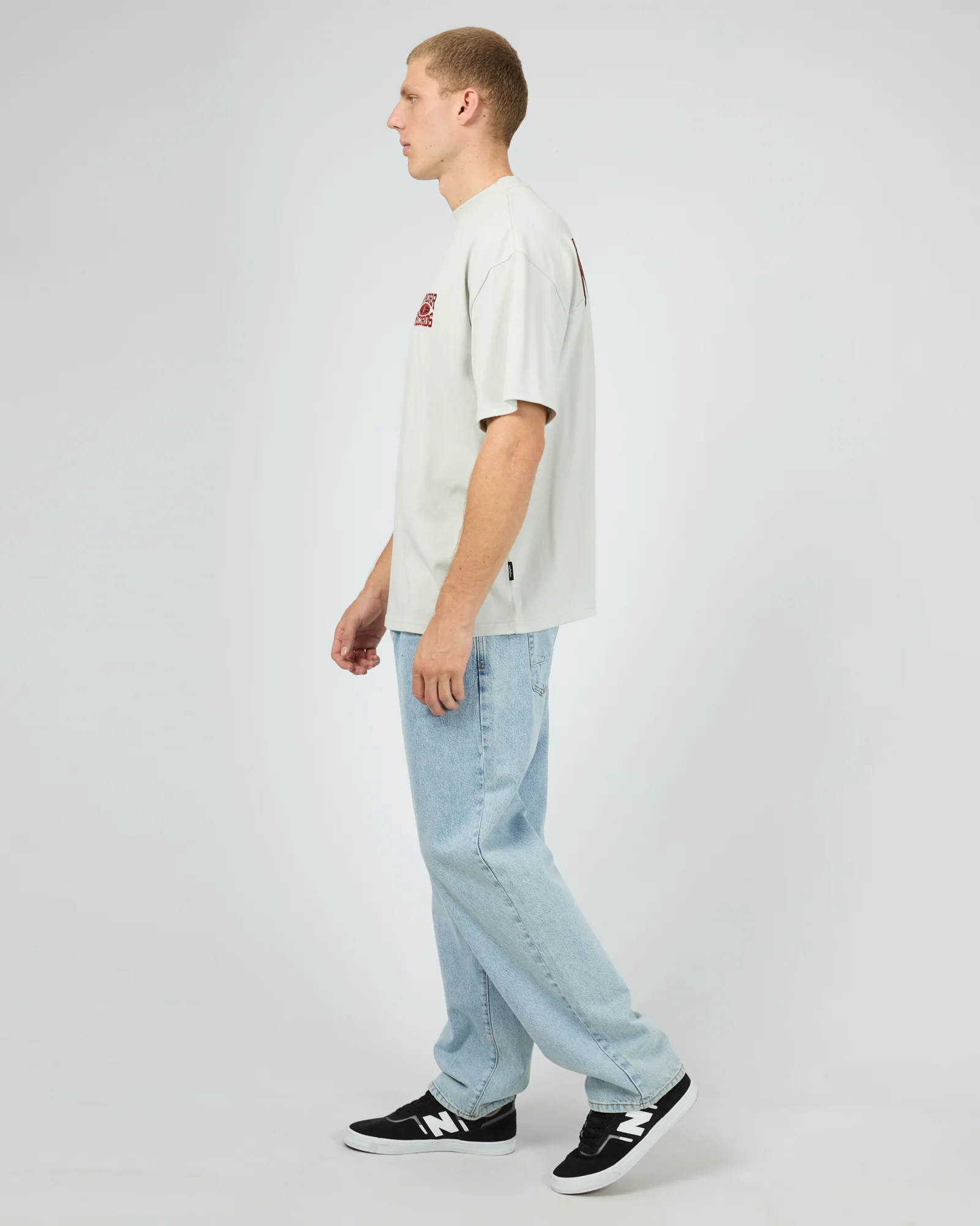Arc Heavy Weight Tee Oyster - Image 6