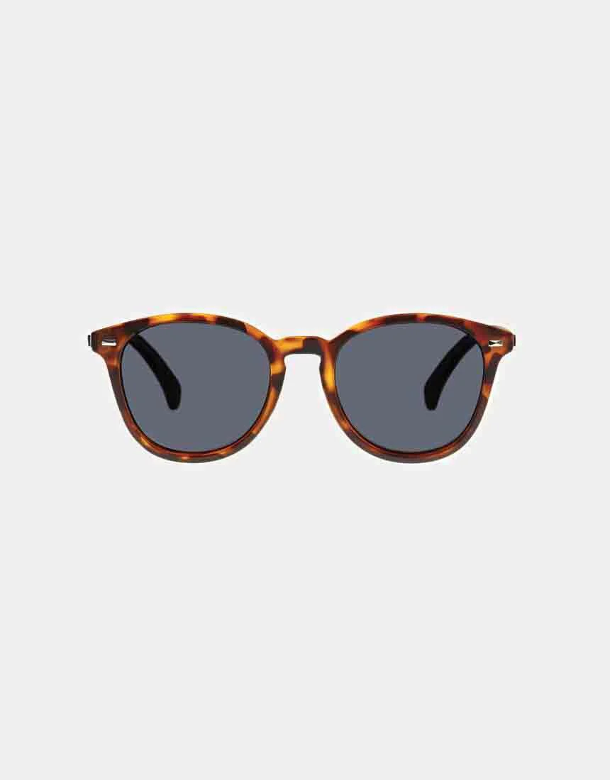 Bandwagon Sunglasses Matte Tortoise - Image 3