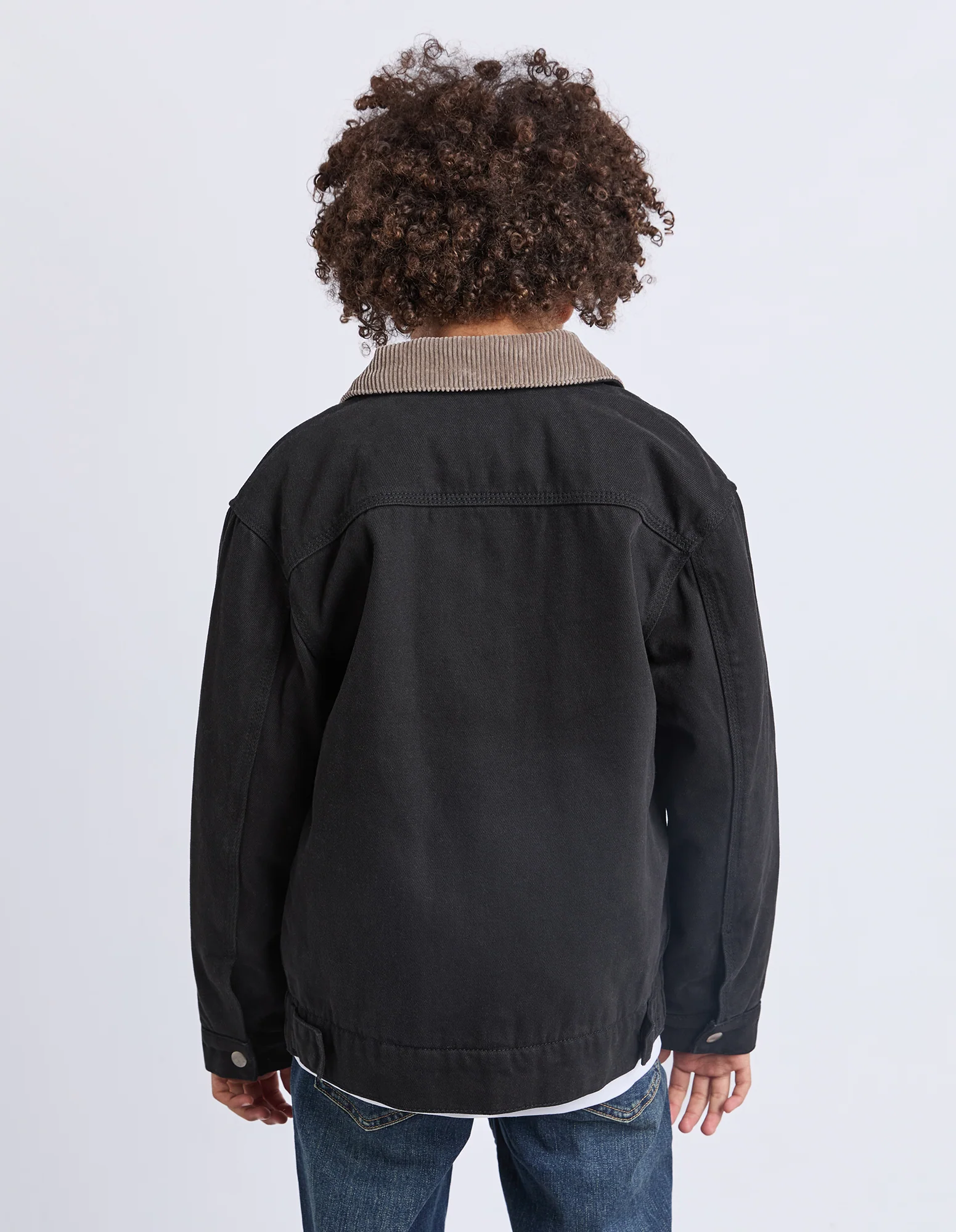 Teen Barn Jacket Black - Image 3