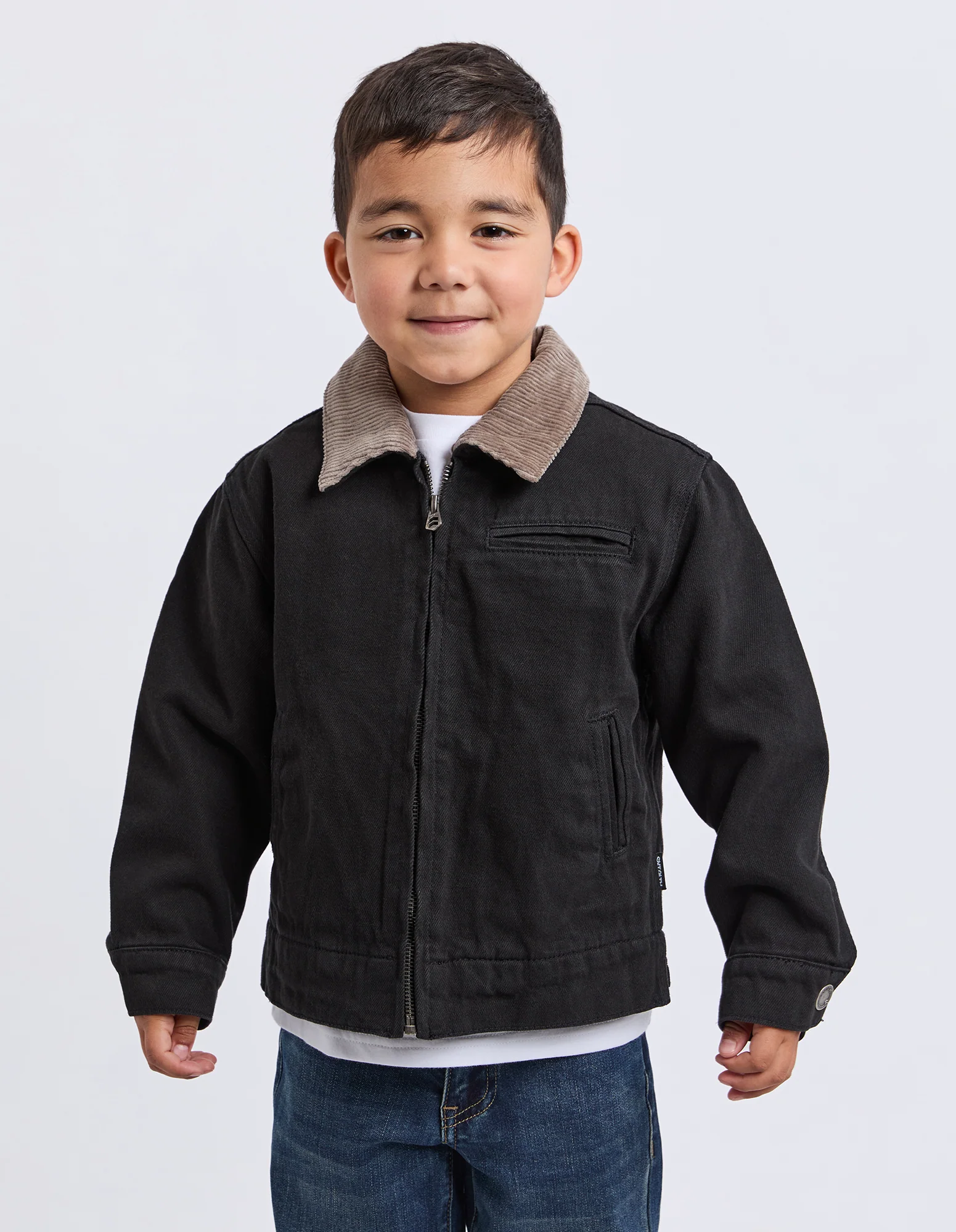 Kids Barn Jacket Black