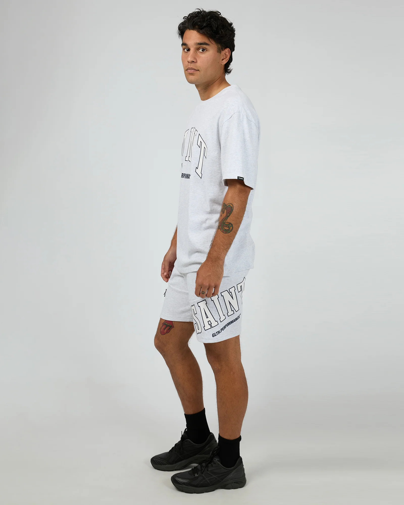 Baseline Tee Grey Marle - Image 6