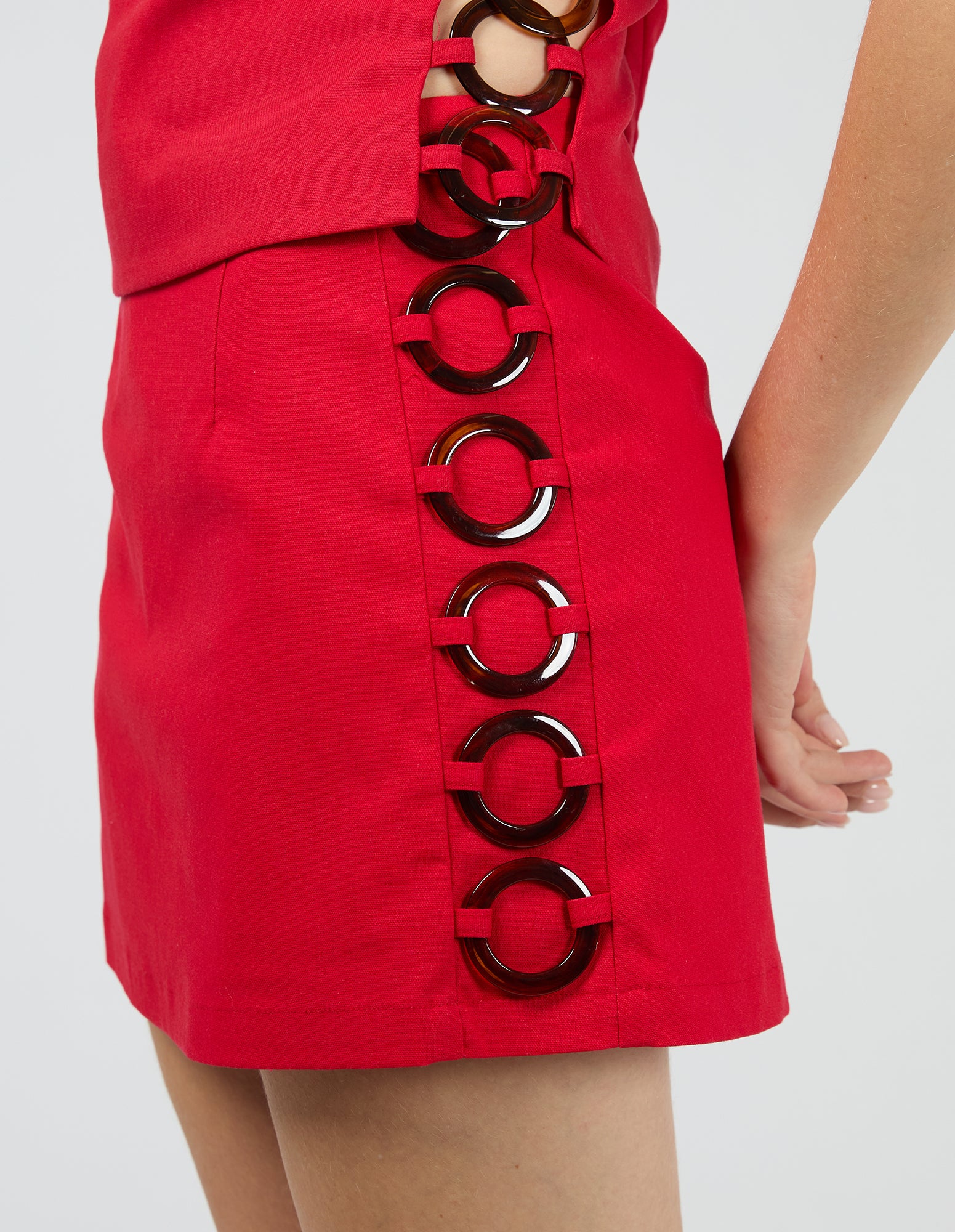 Baylee Skort Red - Image 5