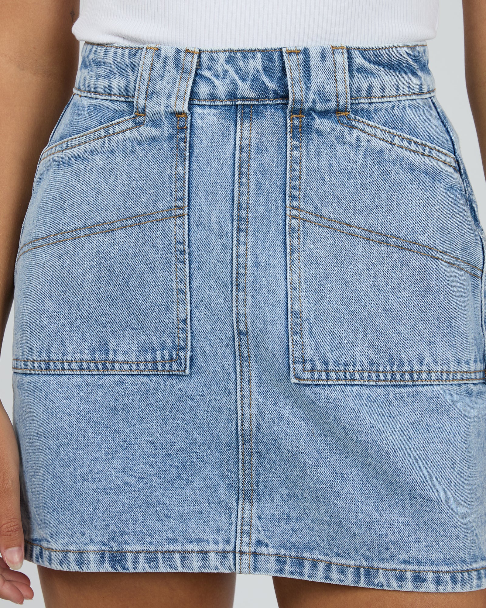 Becca Skirt Light Blue - Image 5