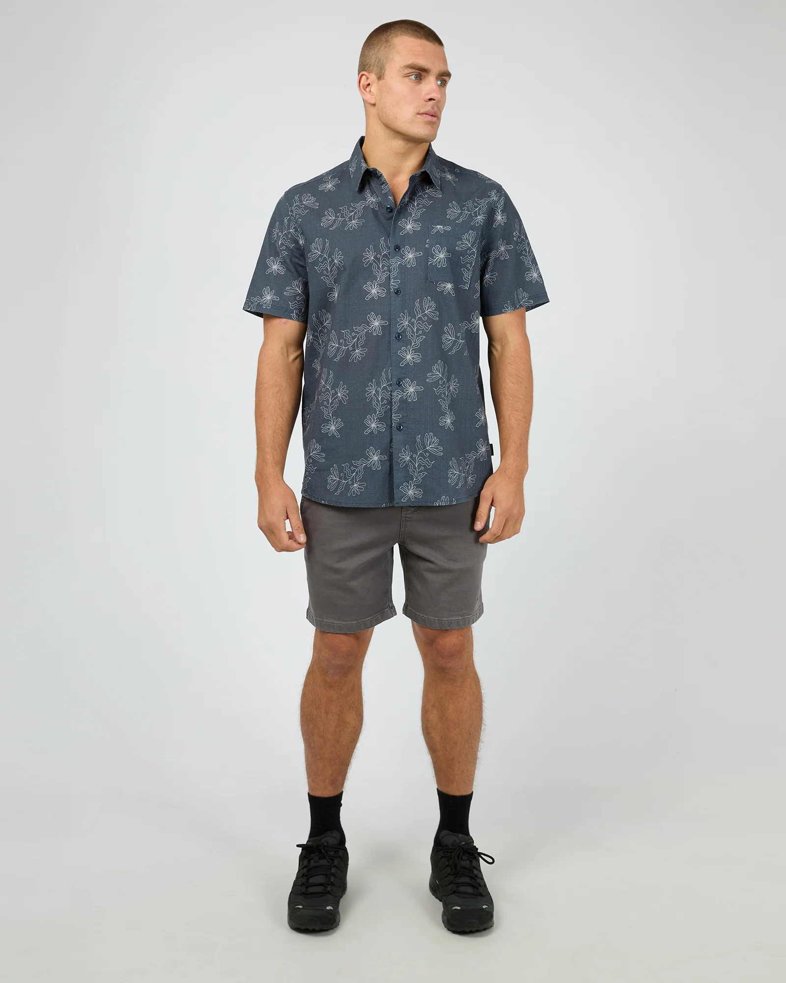 Blackgate S/S Shirt Navy - Image 2