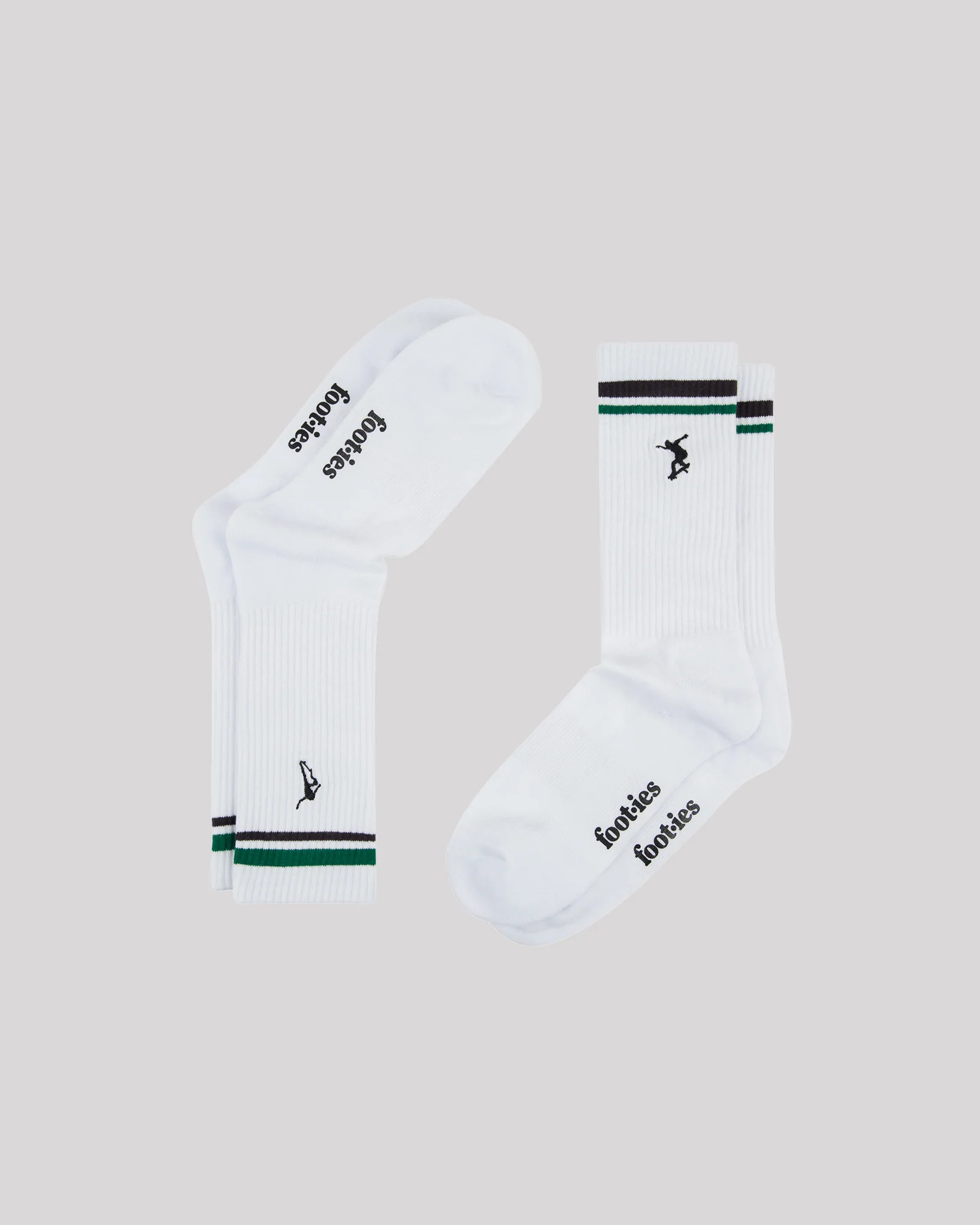 Blaze Sport Skate 2pk Sneaker Sock White - Image 2