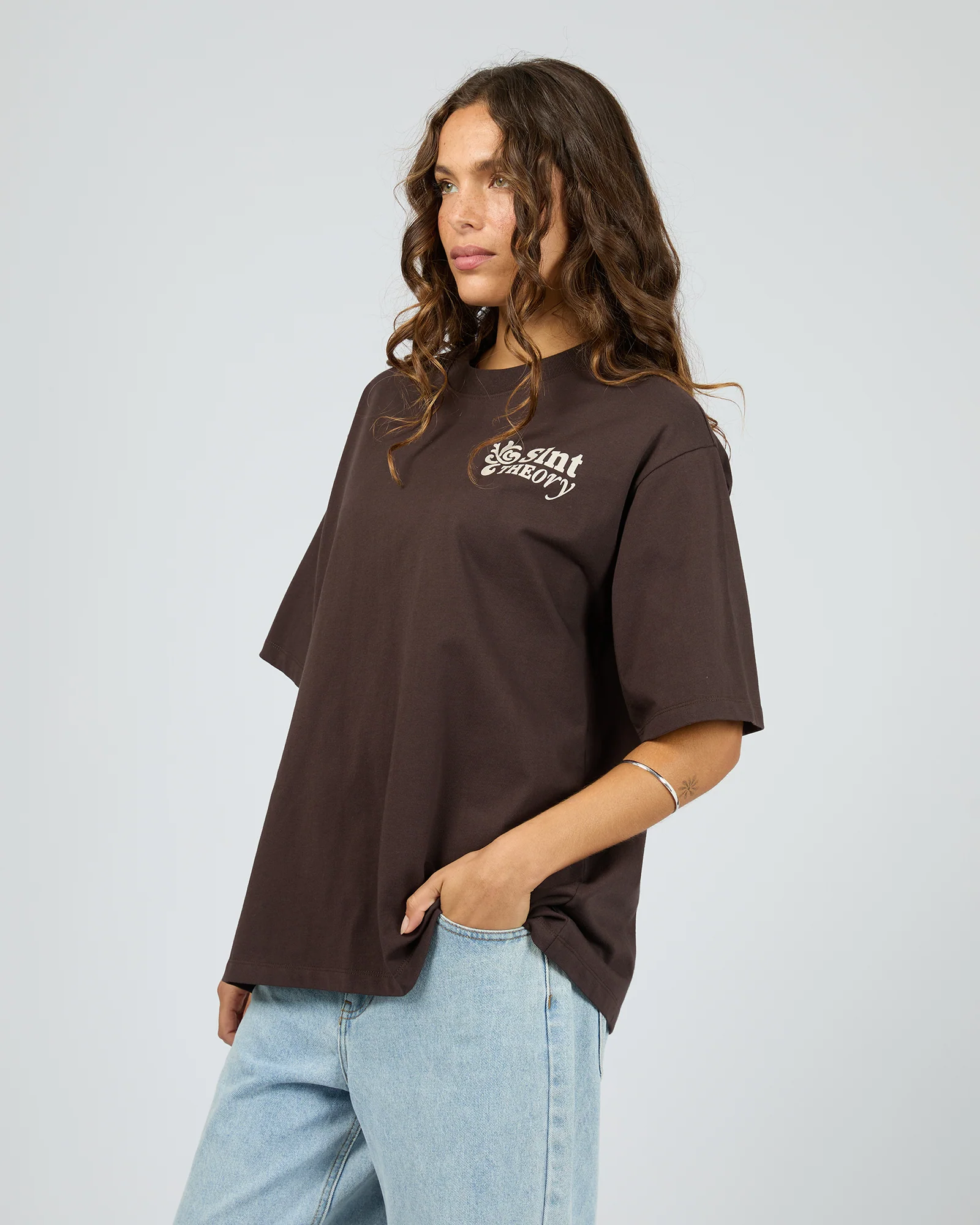 Bloom Tee Chocolate - Image 3