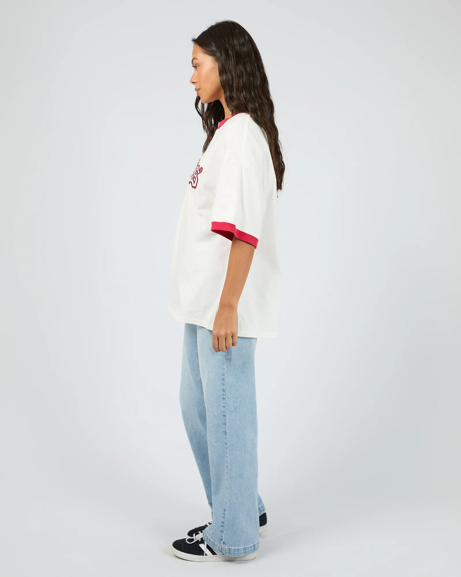 Bones Steeze Ringer Tee Red - Image 6