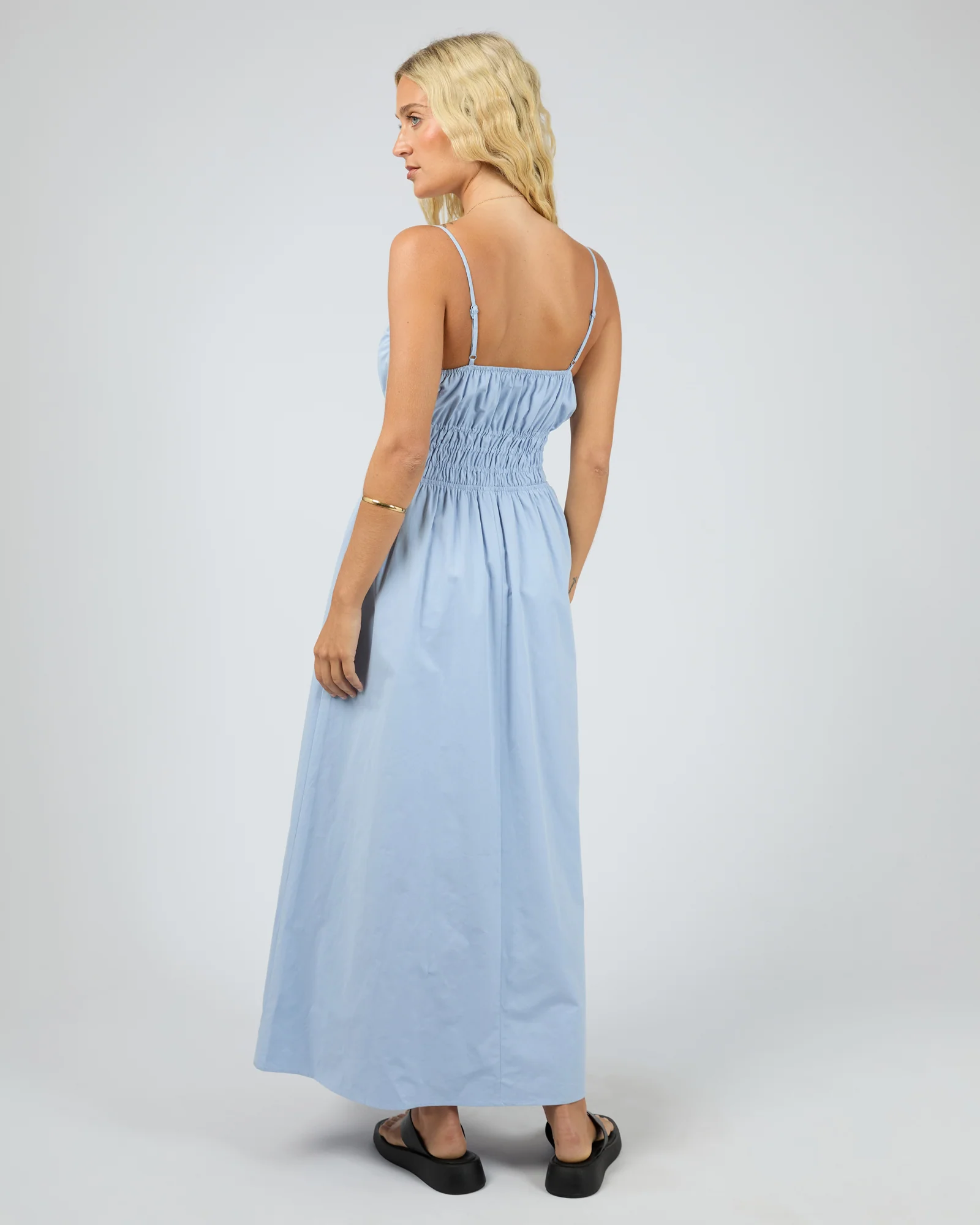 Bonnie Maxi Dress Blue - Image 4