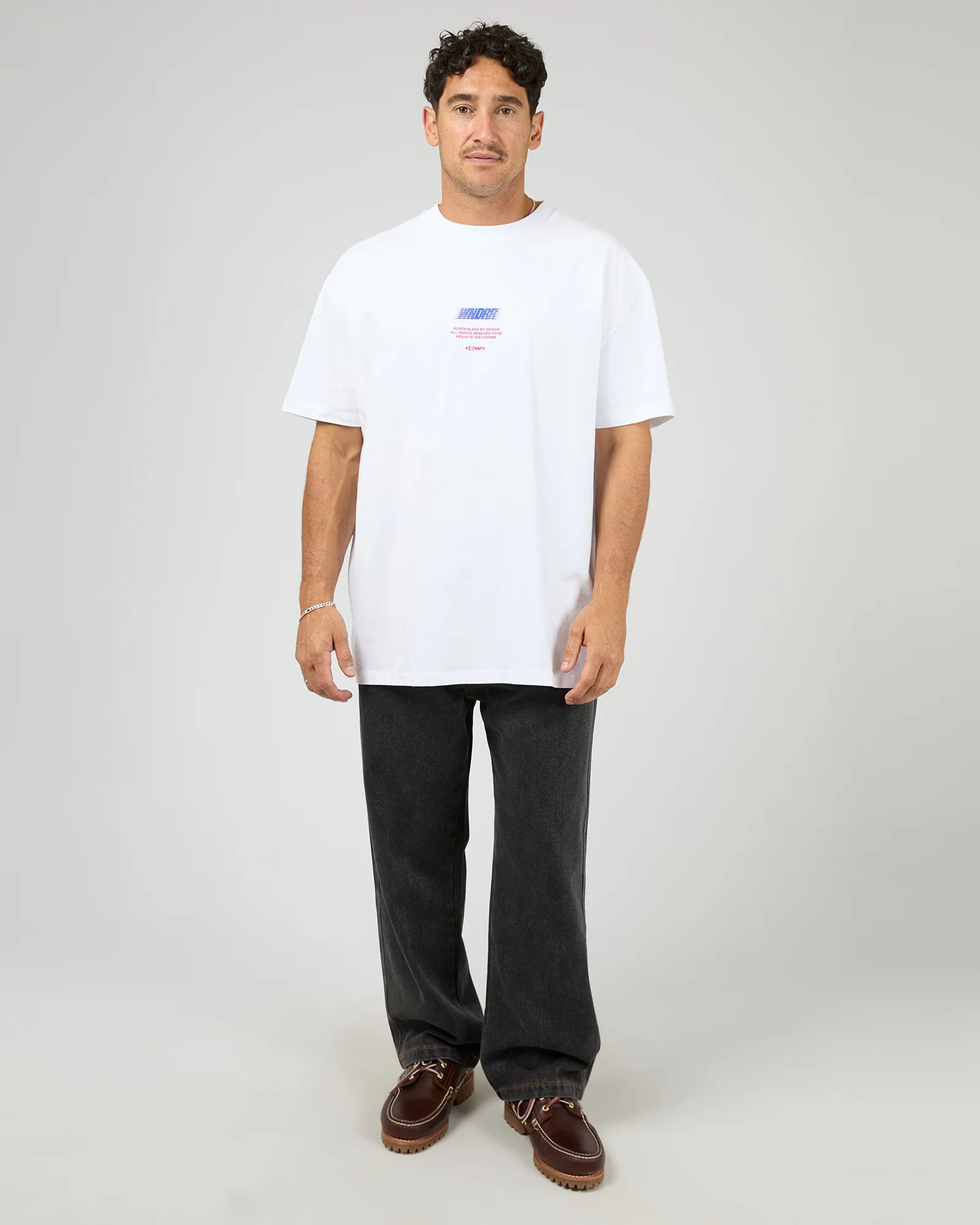 Borderless Box Fit Tee White - Image 2