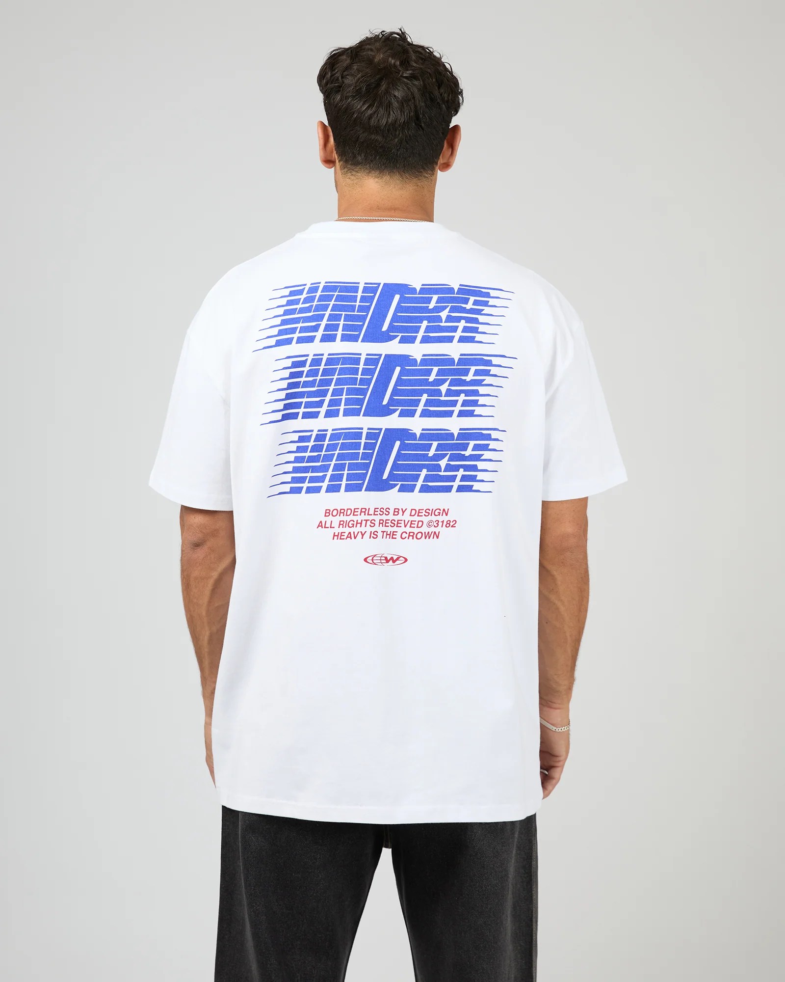 Borderless Box Fit Tee White - Image 3