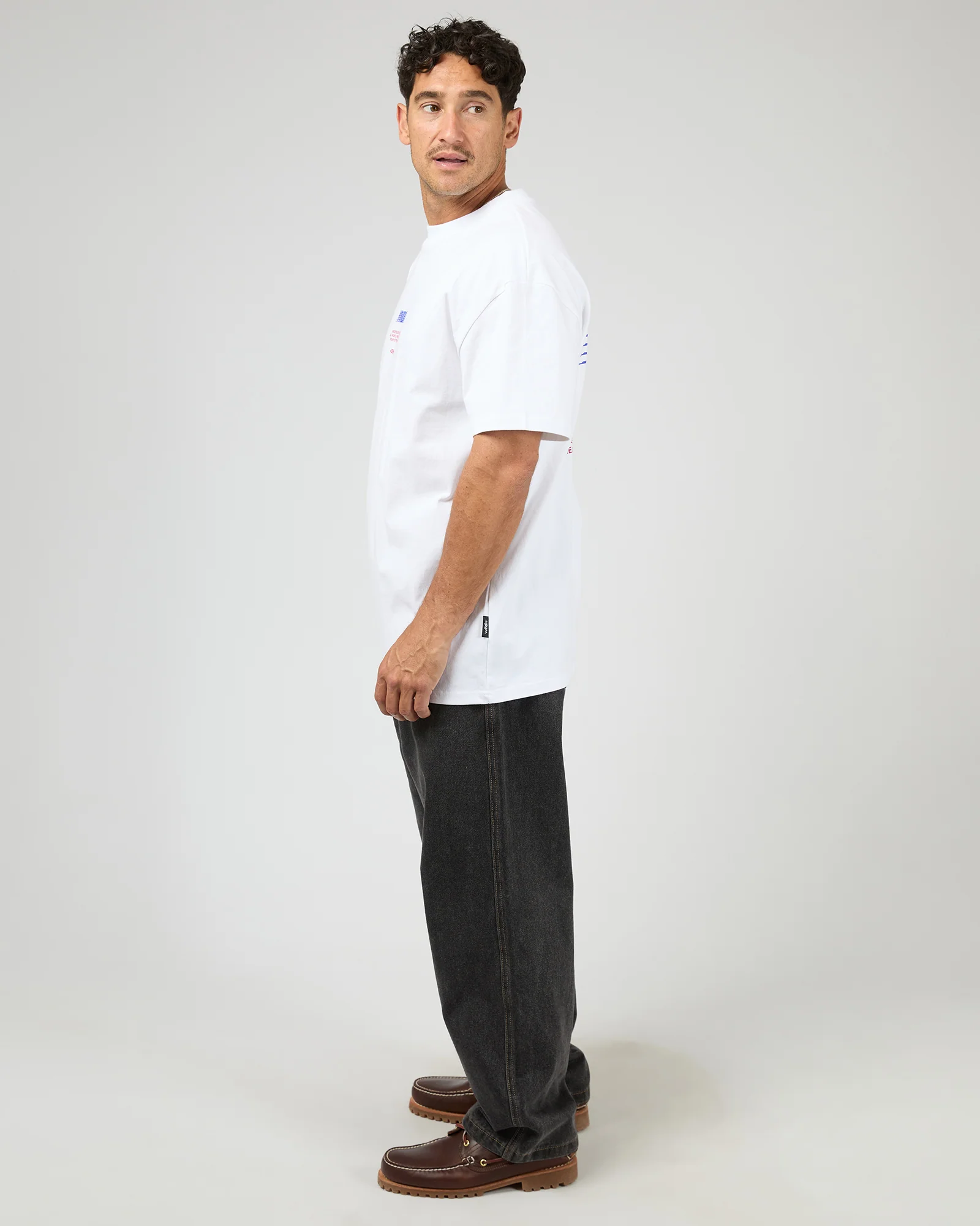 Borderless Box Fit Tee White - Image 6