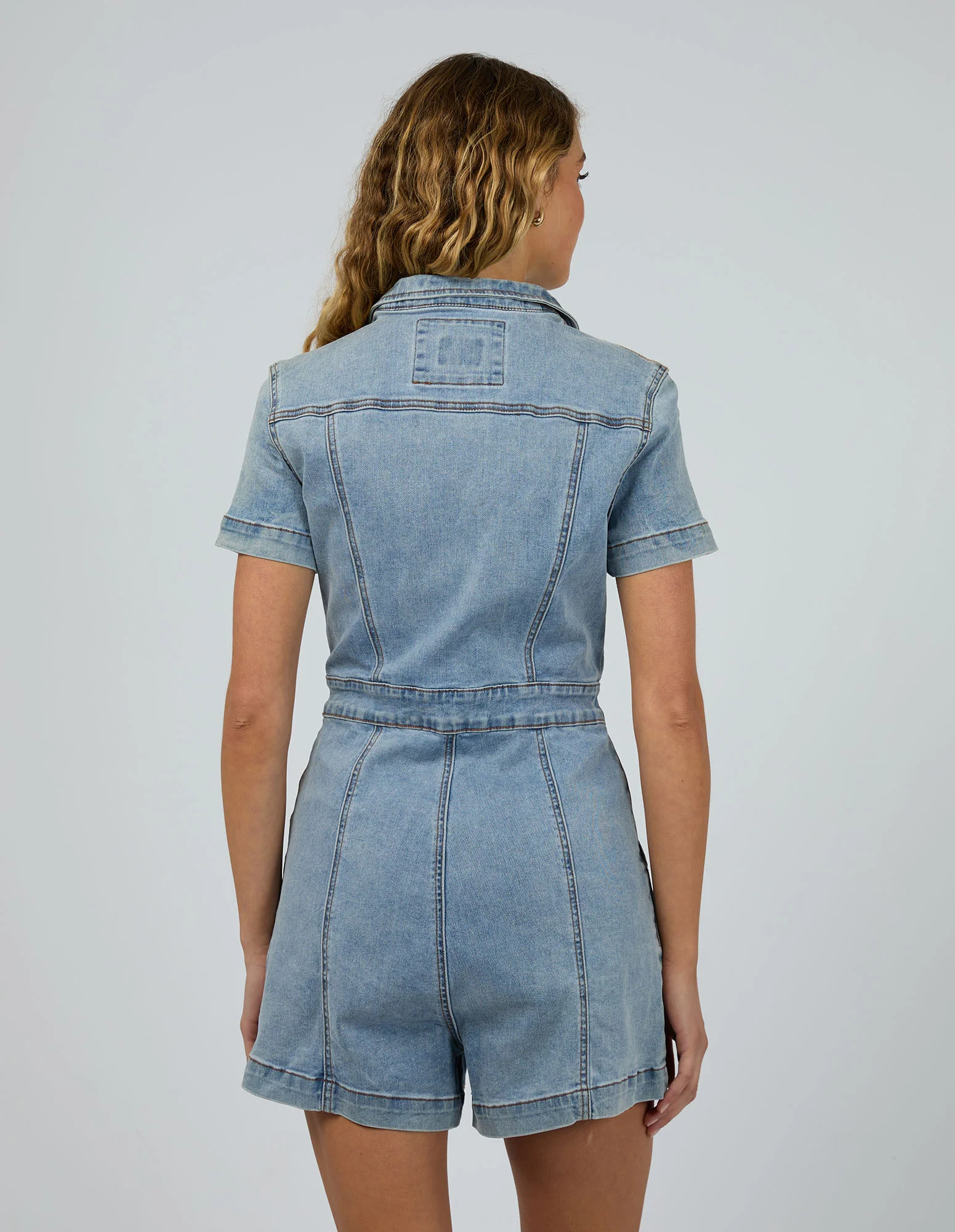 Boston Playsuit Light Blue - Image 3