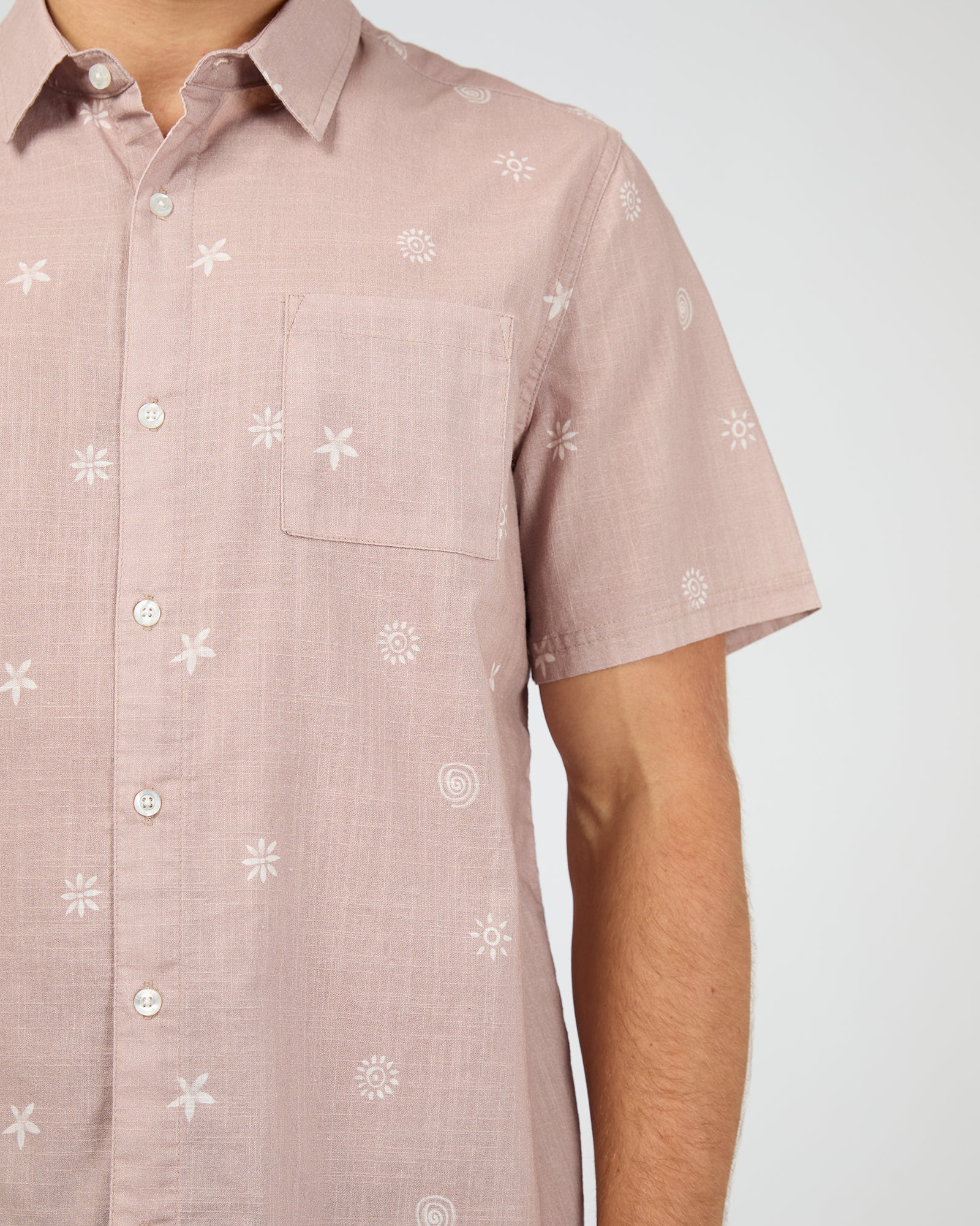 Bribie S/S Shirt Fawn - Image 5