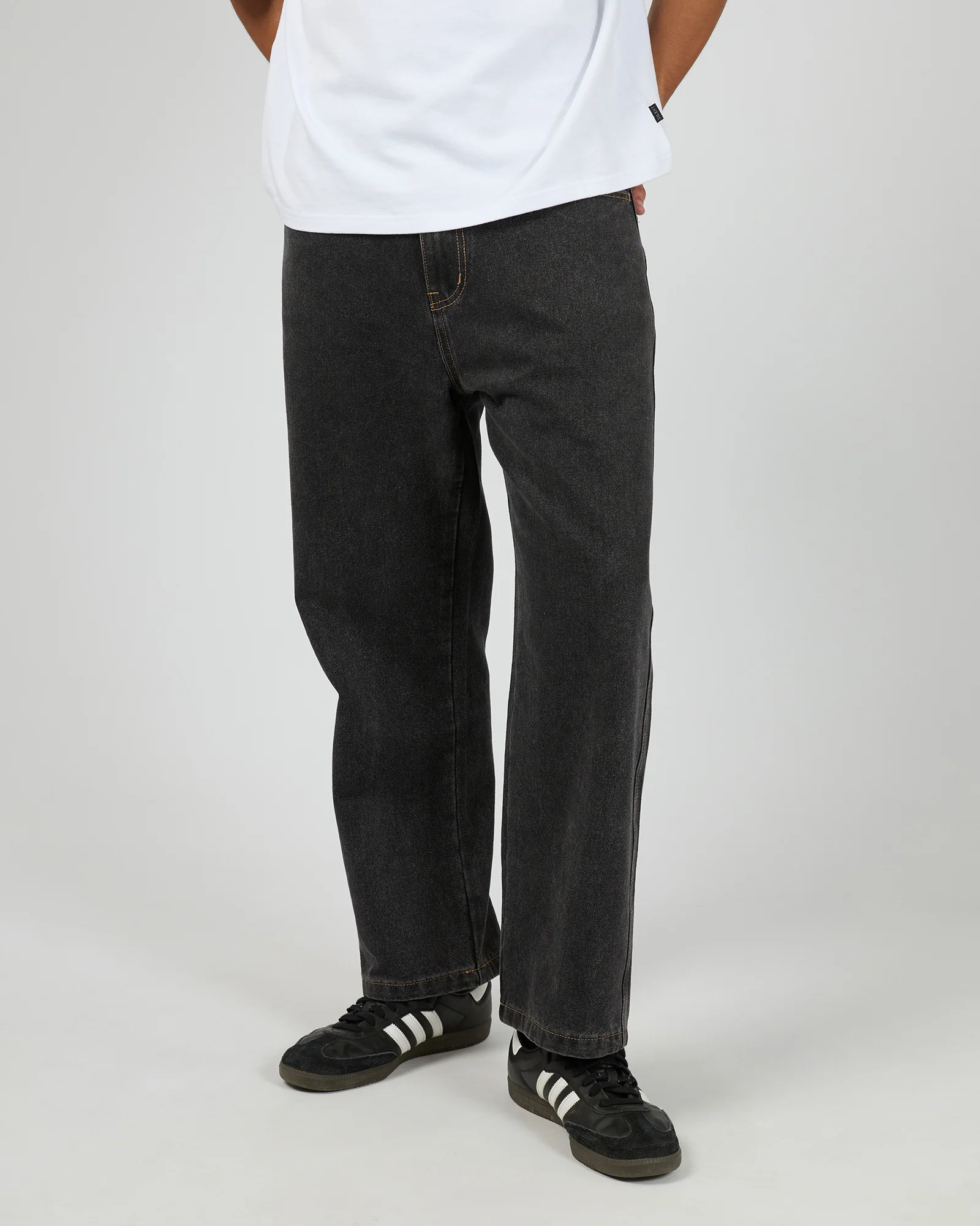 Bull Denim 91 Pant Washed Black