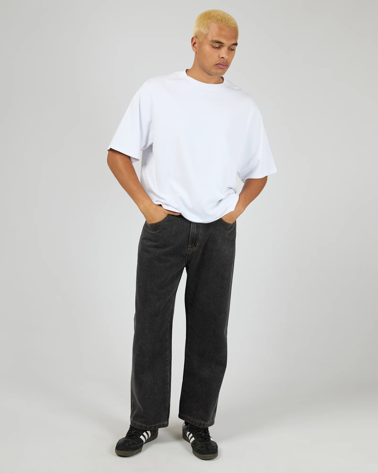 Bull Denim 91 Pant Washed Black - Image 2