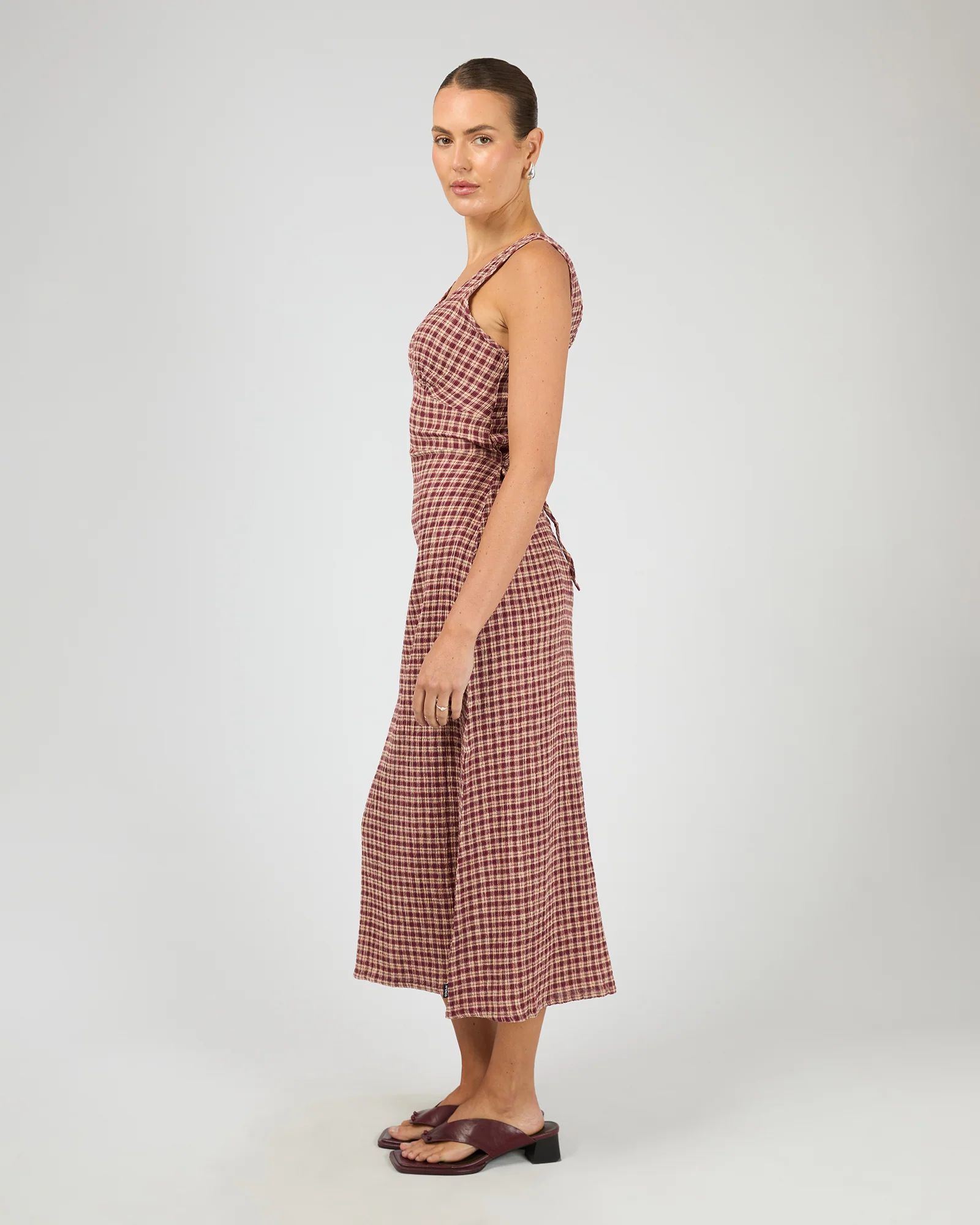 Capricorn Tully Seersucker Dress Check - Image 6