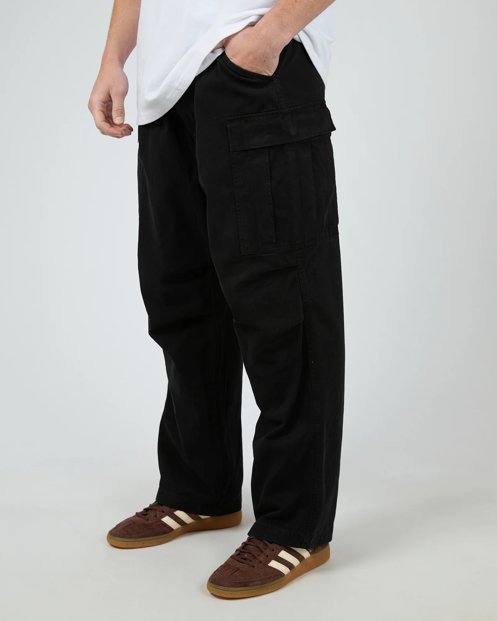 Cargo Pant Washed Black - Image 4