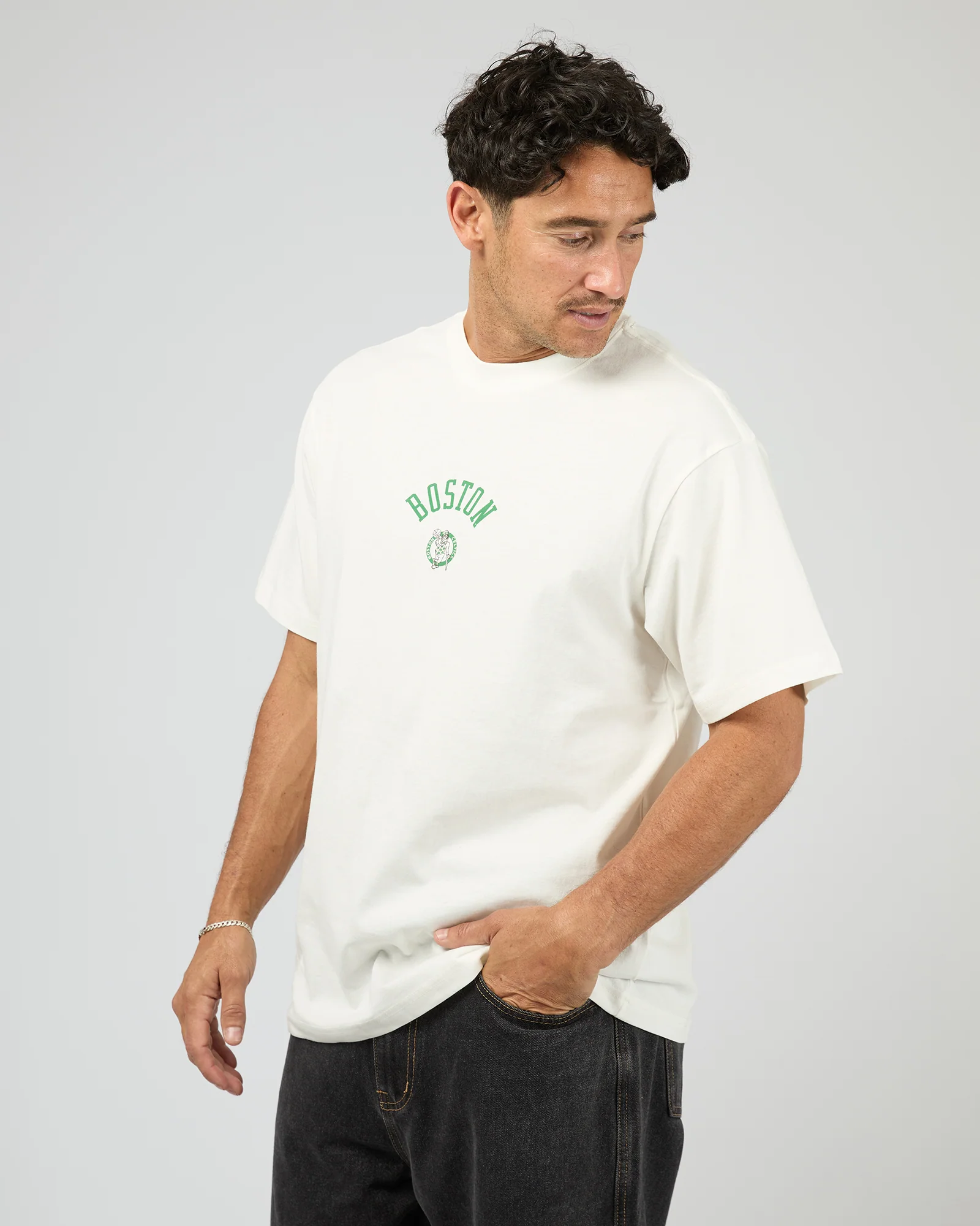 Celtics 18 T-Shirt White - Image 4