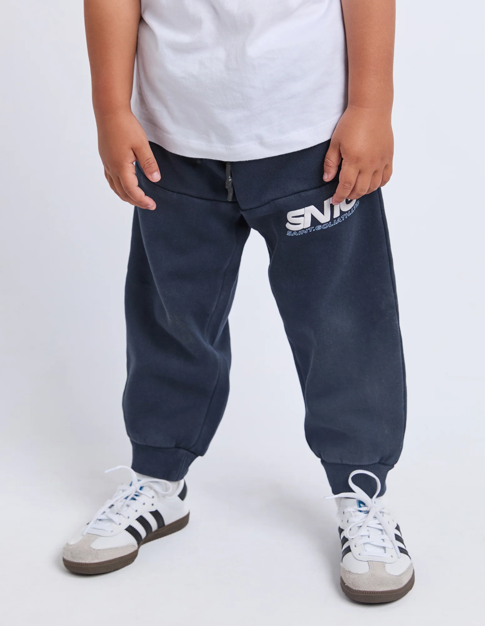 Kids Challenger Track Pant Navy - Image 2