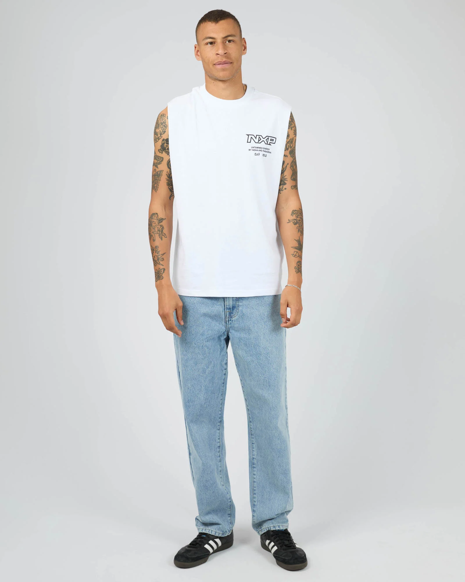 Champion Raptor Muscle White - Image 2