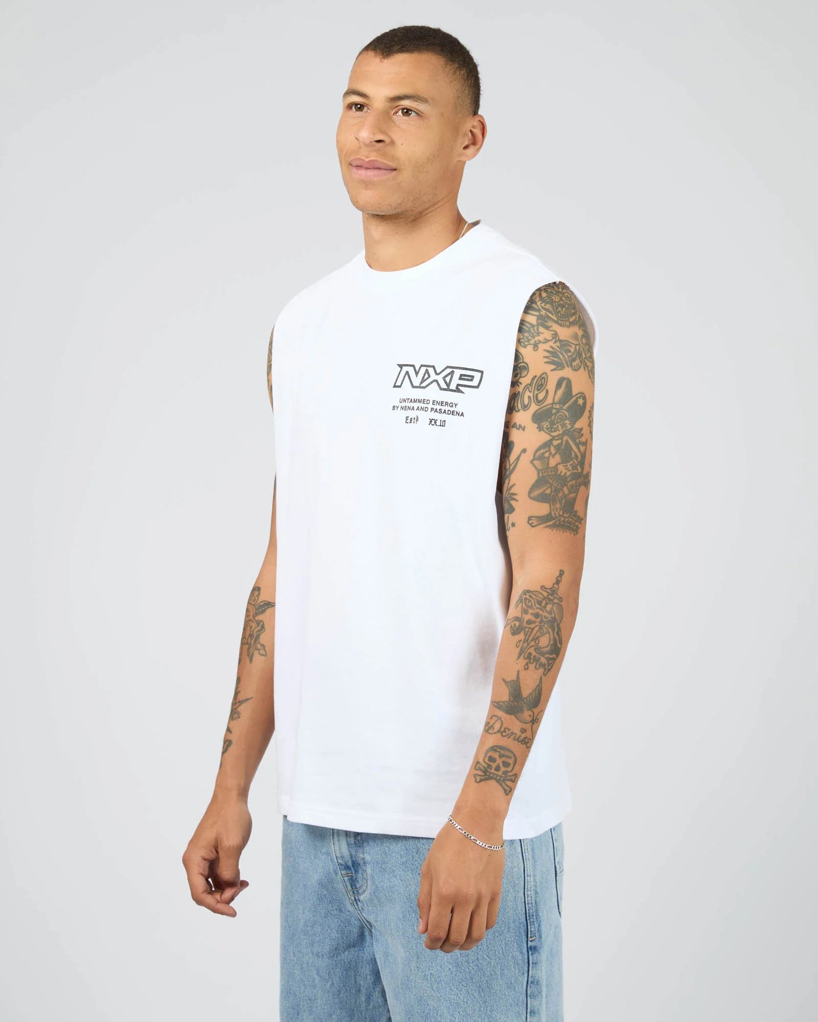 Champion Raptor Muscle White - Image 4