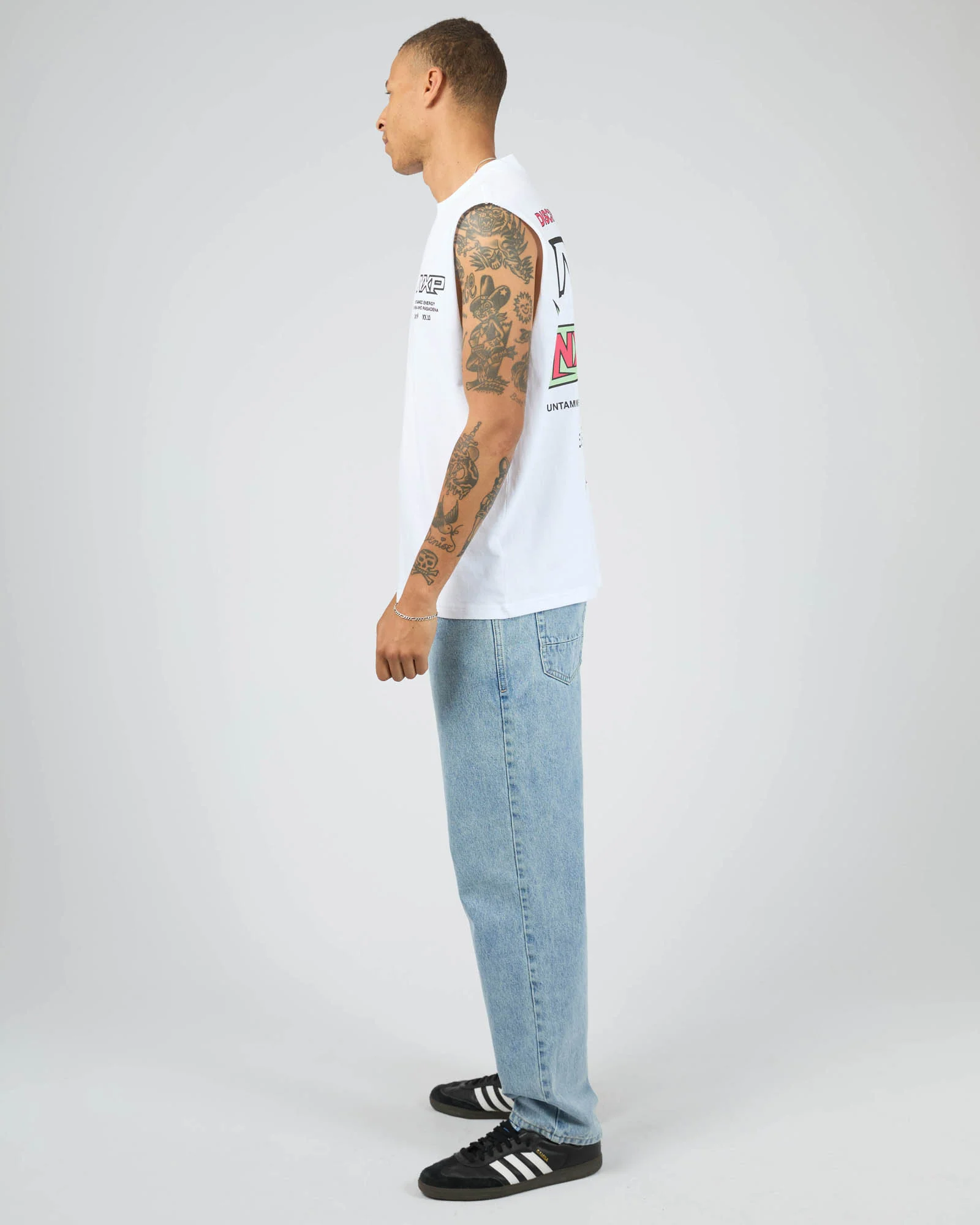 Champion Raptor Muscle White - Image 6