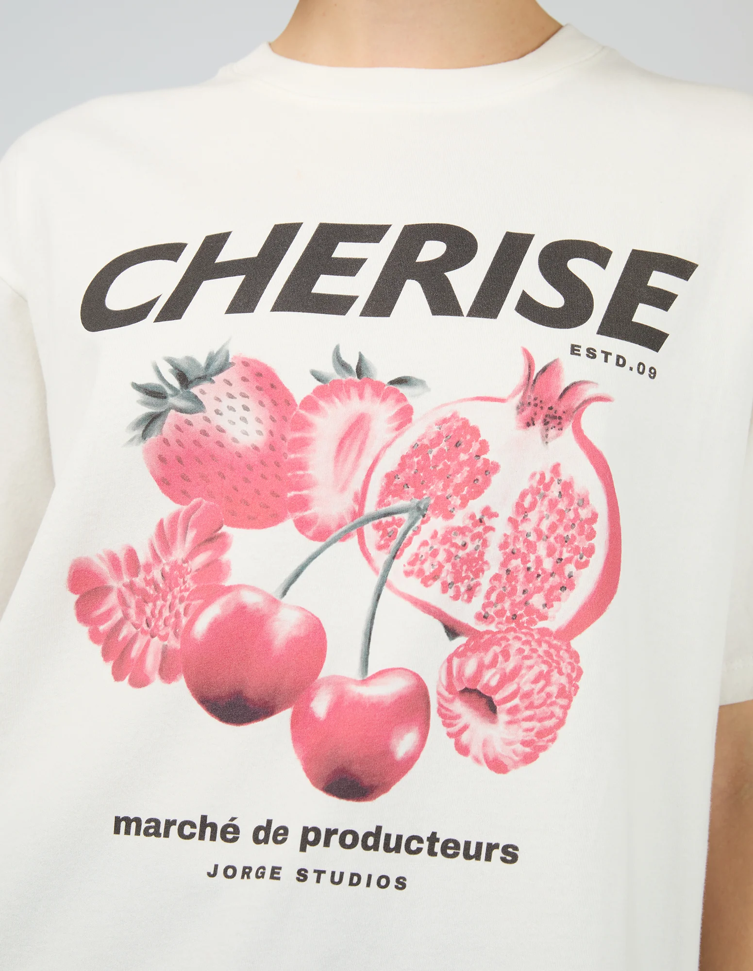Cherise Tee Vintage White - Image 5