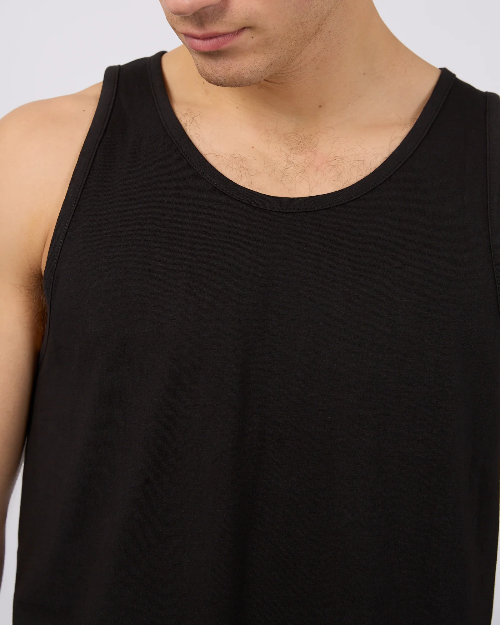 Classic Singlet Black - Image 5