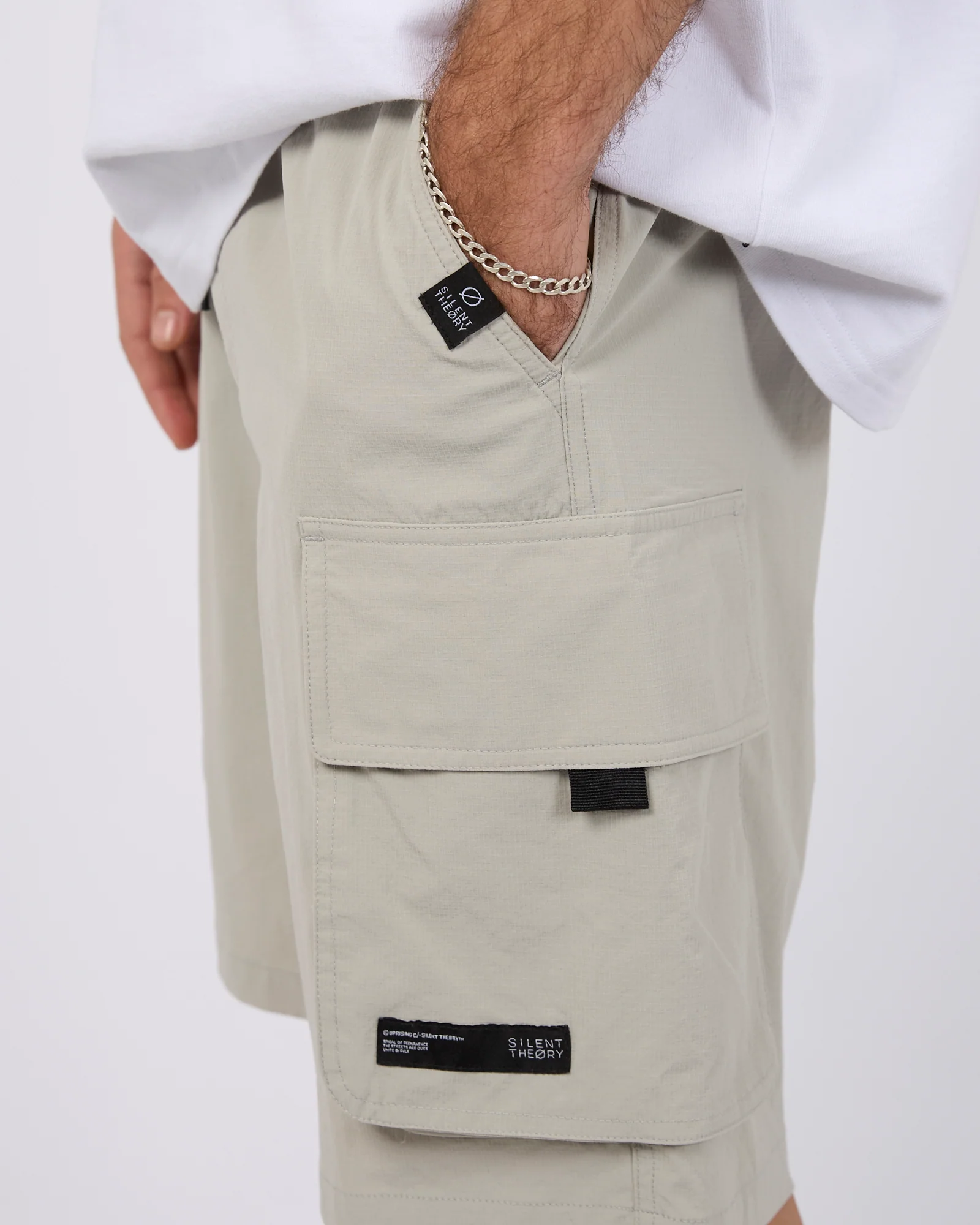 Cleaver Cargo Short Grey - Image 5