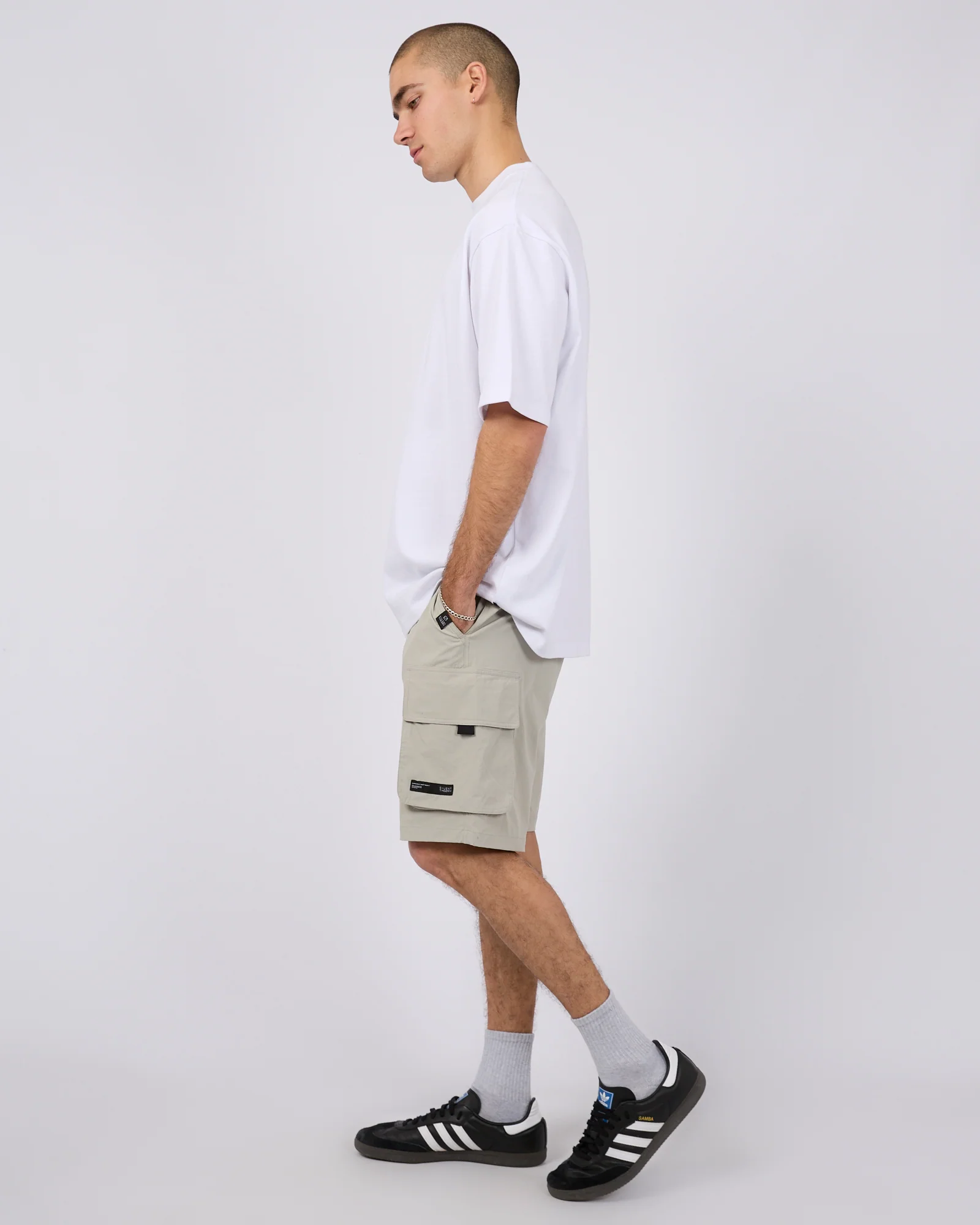 Cleaver Cargo Short Grey - Image 6