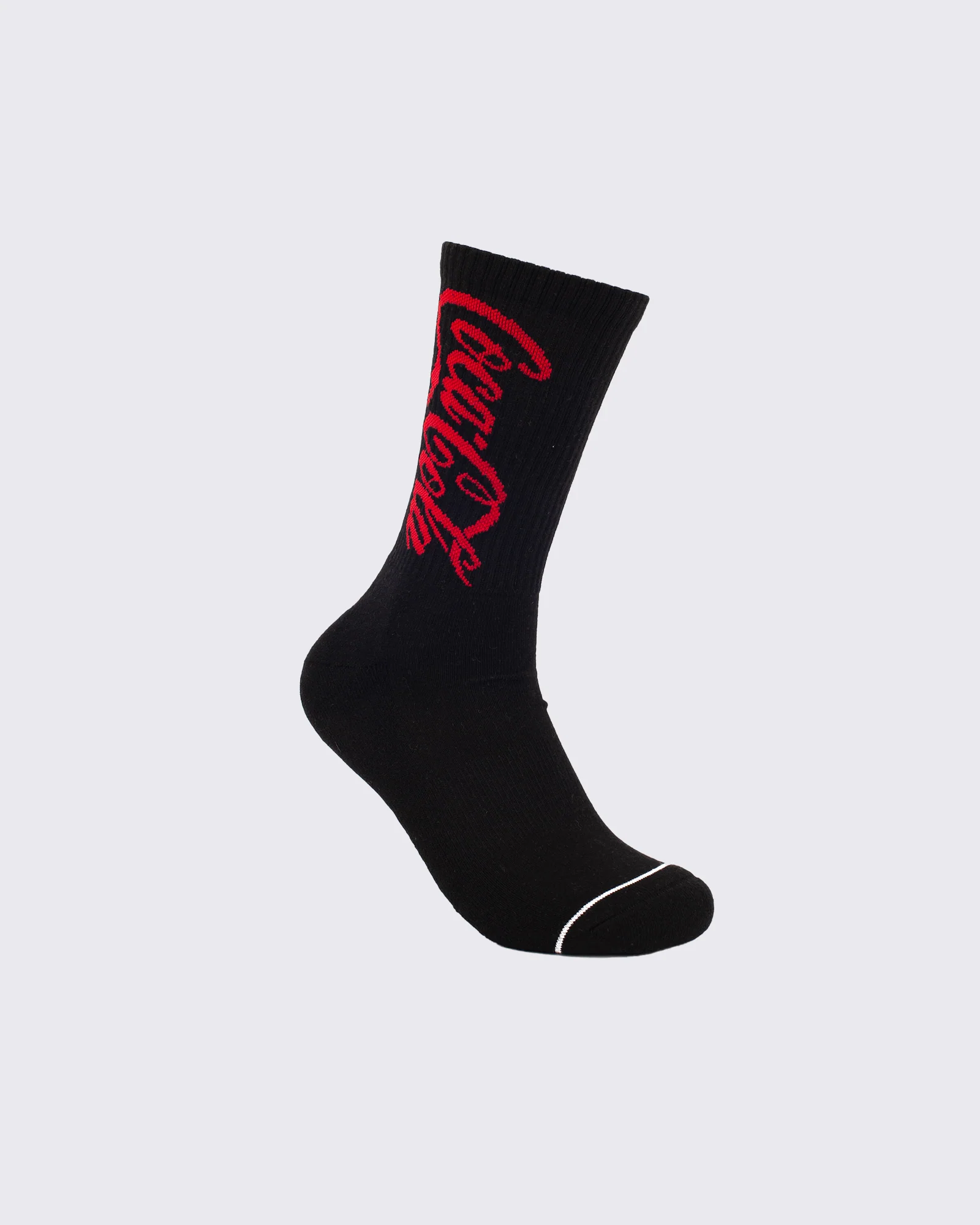 Coke Can Sneaker 2 Pk Sock White Black - Image 7