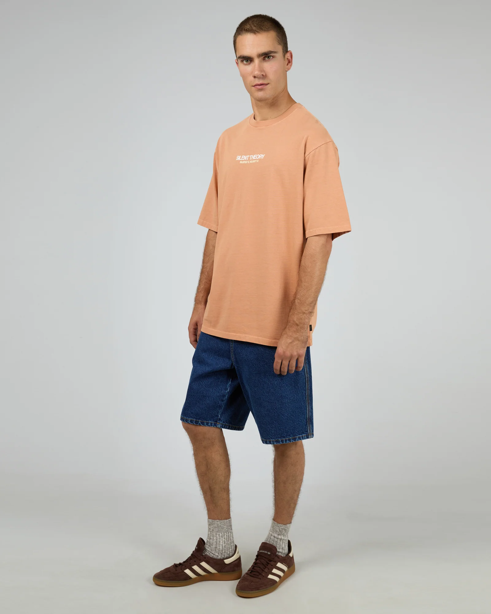 Complacent Box Tee Orange - Image 6