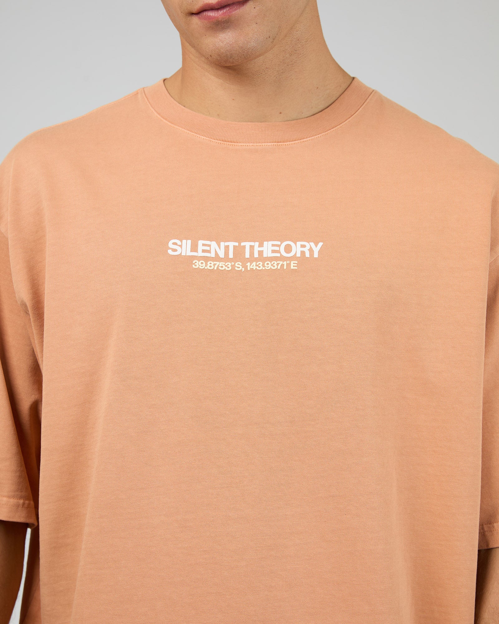 Complacent Box Tee Orange - Image 7