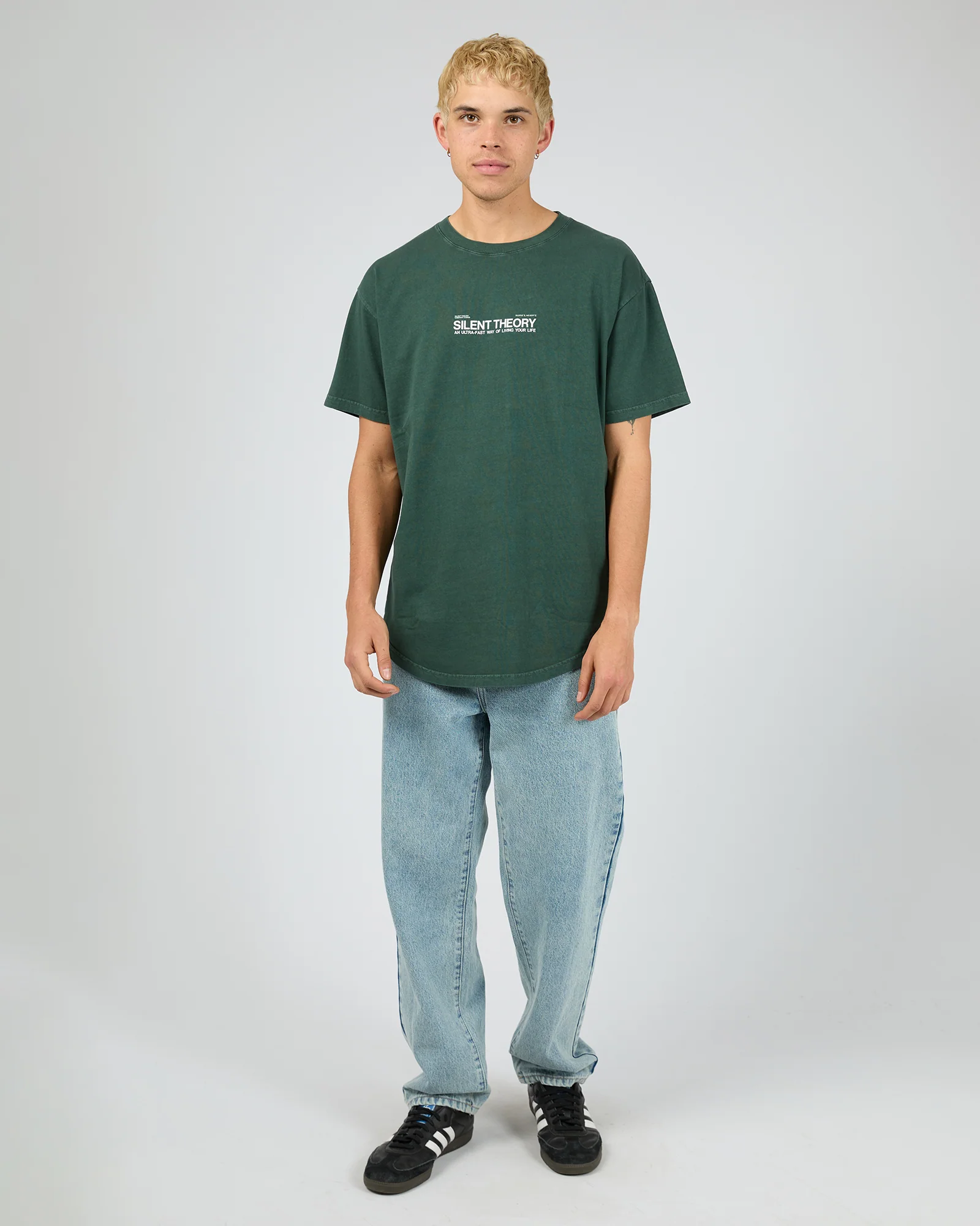 Complacent Scoop Tee Green - Image 3