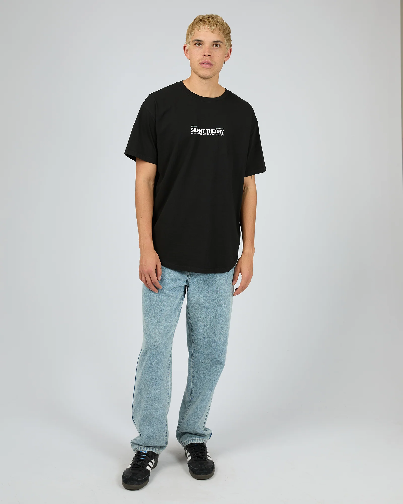 Complacent Scoop Tee Washed Black - Image 3