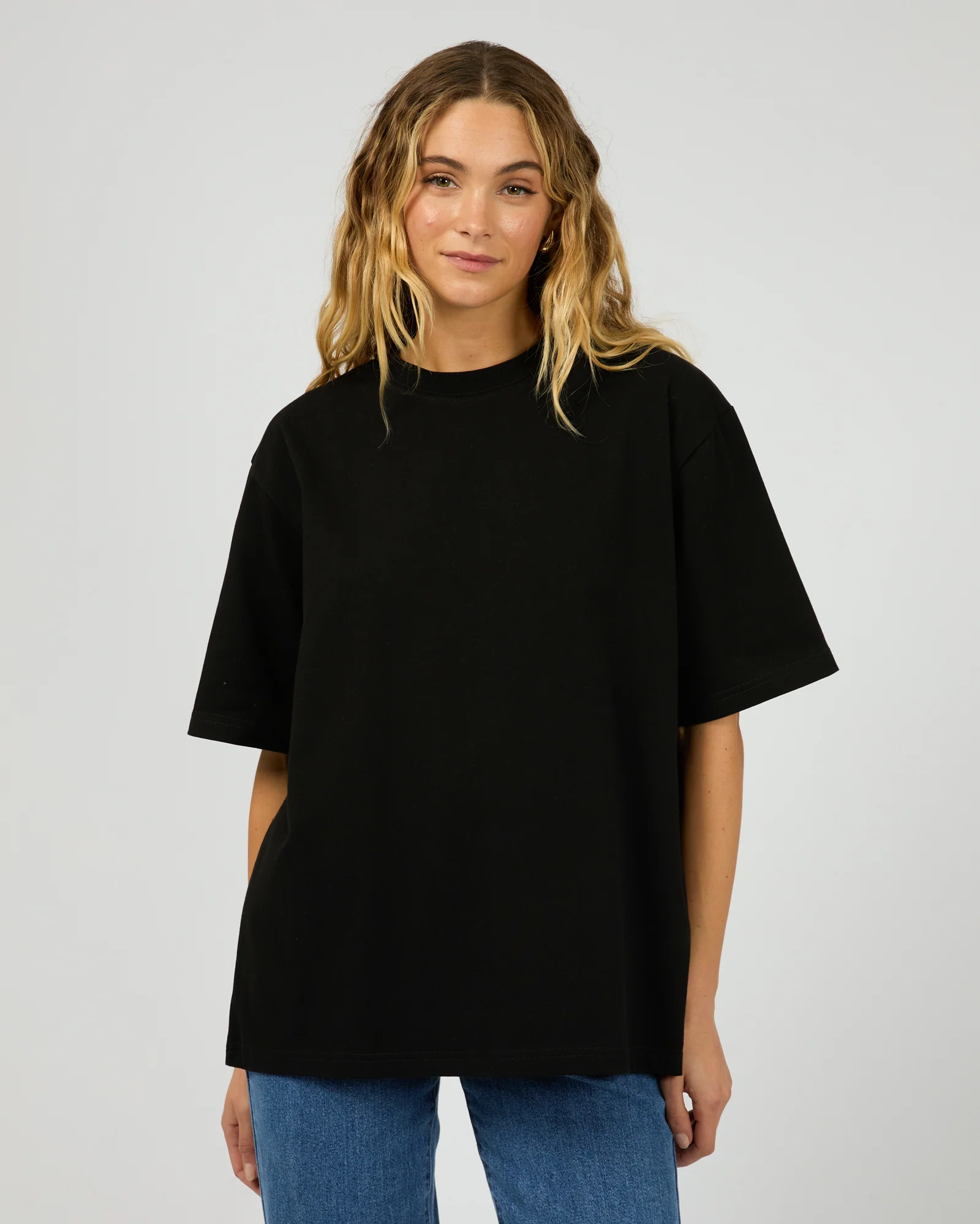 Core Oversized Tee Black