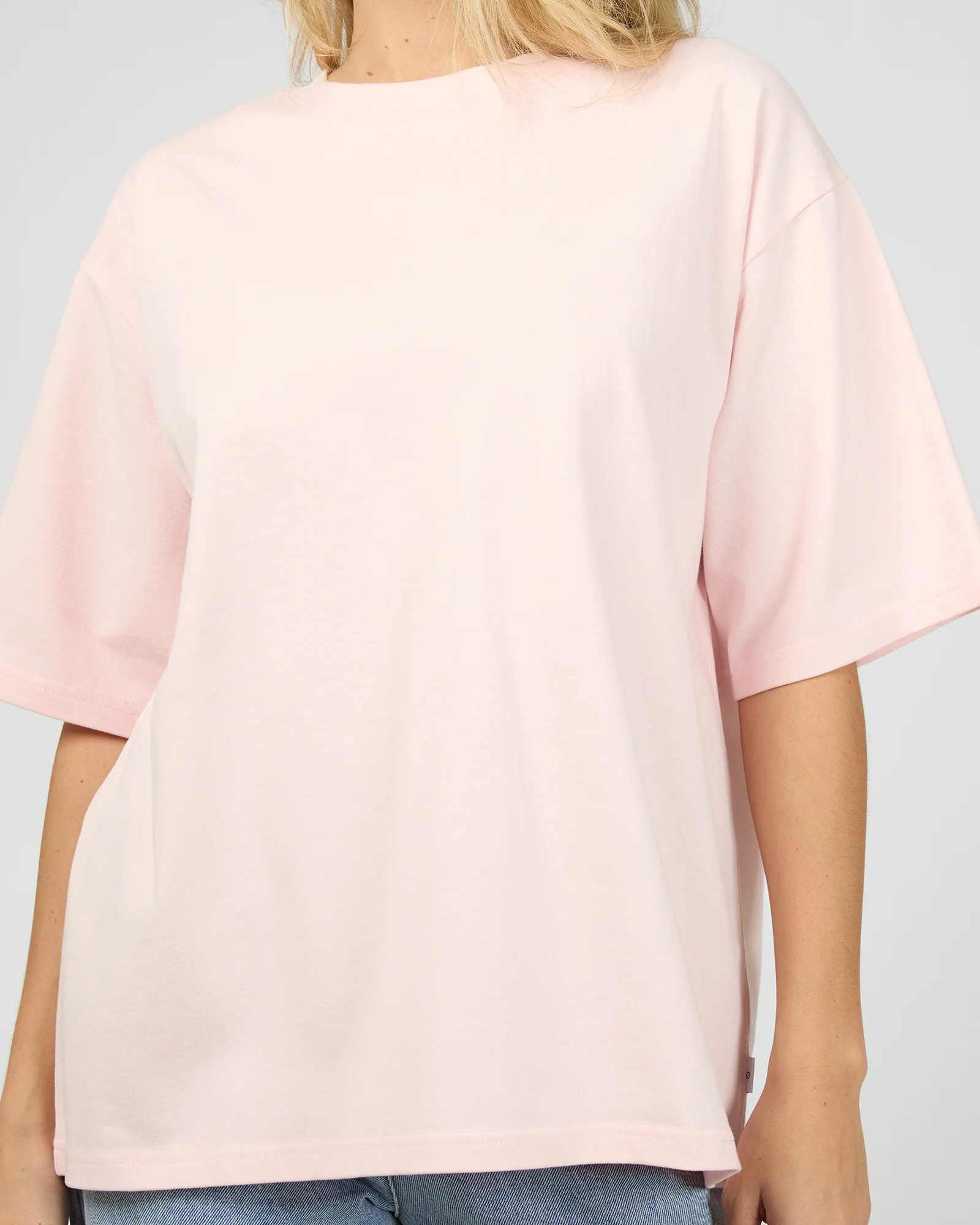 Core Oversized Tee Blush - Image 5